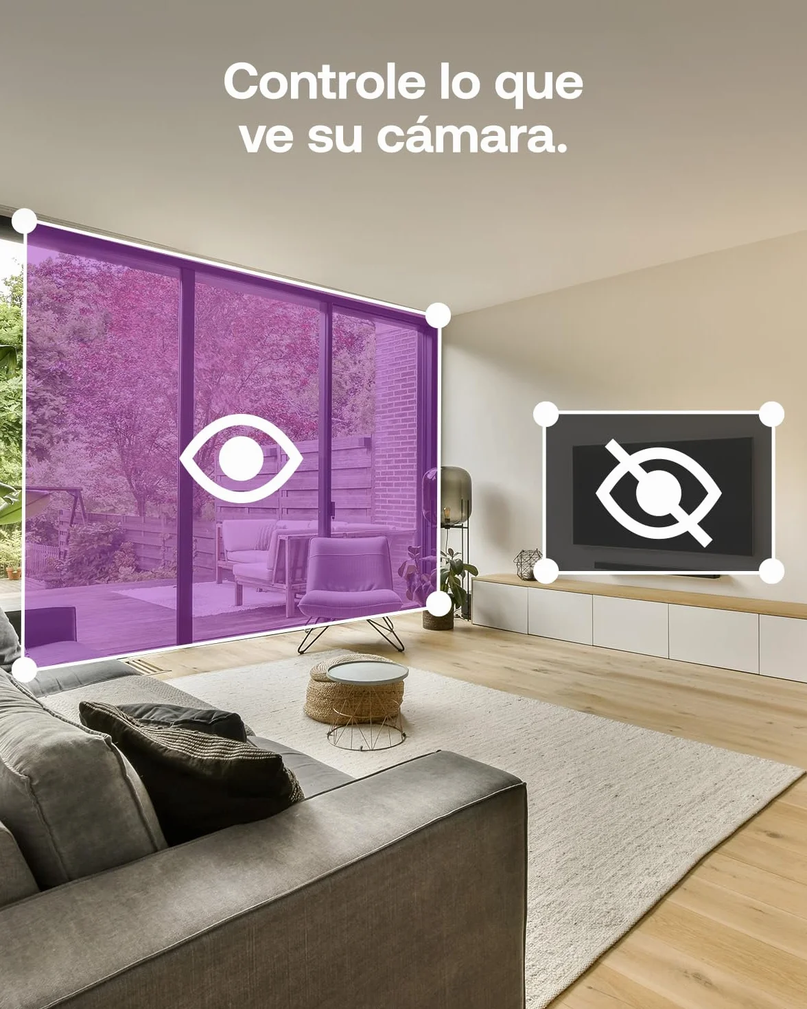 Arlo Essential 3 Indoor Camara Vigilancia Bebe/Mascotas HD, Sensor de Movimiento, Alarmas para Casa, Visión Nocturna, Prueba Secure Incluida, con Cubierta de Lente automática, 2 Cámaras, Blancas