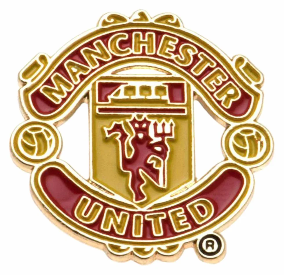 Manchester United Insignia con escudo grande, multicolor