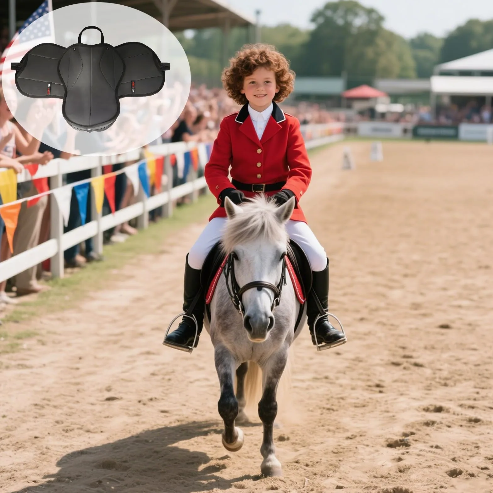 SillíN Western, Silla De Montar Junior Silla De Montar Americana Caballo De Doma CláSica Silla De Montar Occidental Silla De Montar De Truco Silla De Carreras, Para Diversas Competiciones Ecuestres