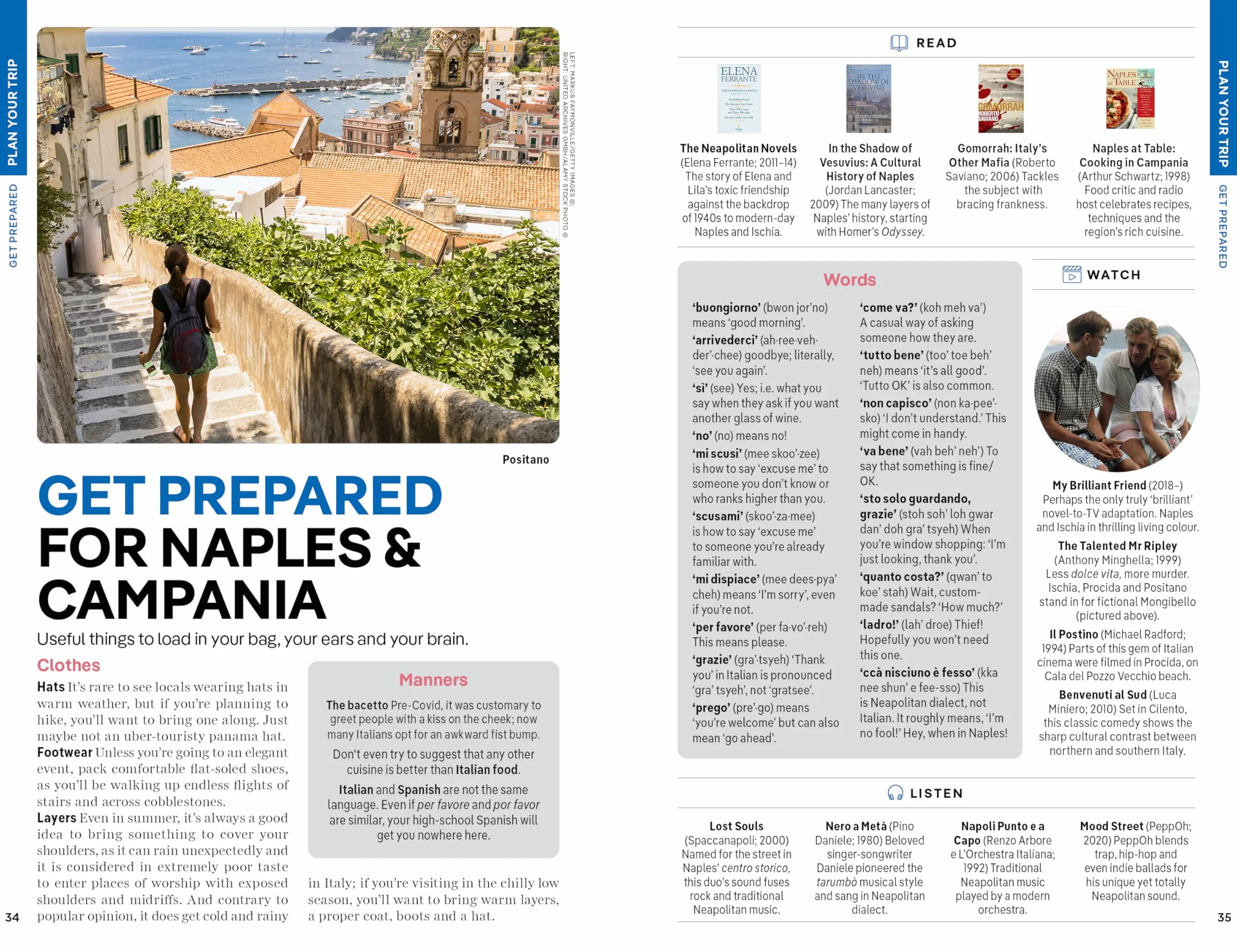 Lonely Planet Naples, Pompeii & the Amalfi Coast Travel Guide