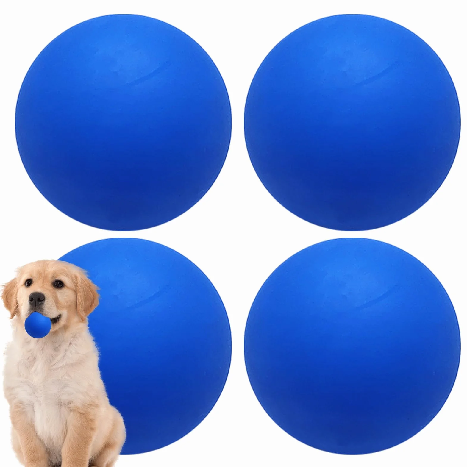 Squash Ball Beginner 4X High Elasticity Rubber Balls Training Equipment for Kids Students Sports Practice