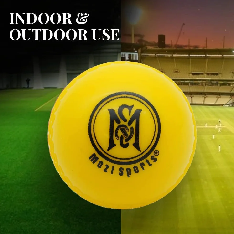 MARIB Wind Cricket Balls - Indoor & Outdoor Soft Training Cricket Ball for Coaching Practice