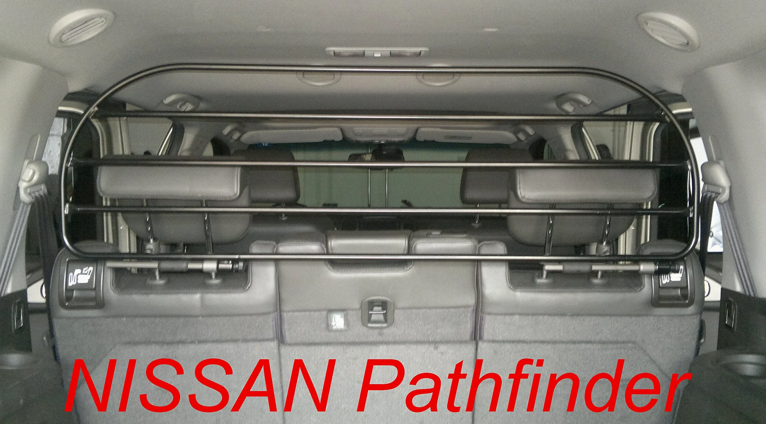 ERGOTECH Rejilla Separador protección para Nissan Pathfinder, RDA100HBG-XL, para Perros y Maletas