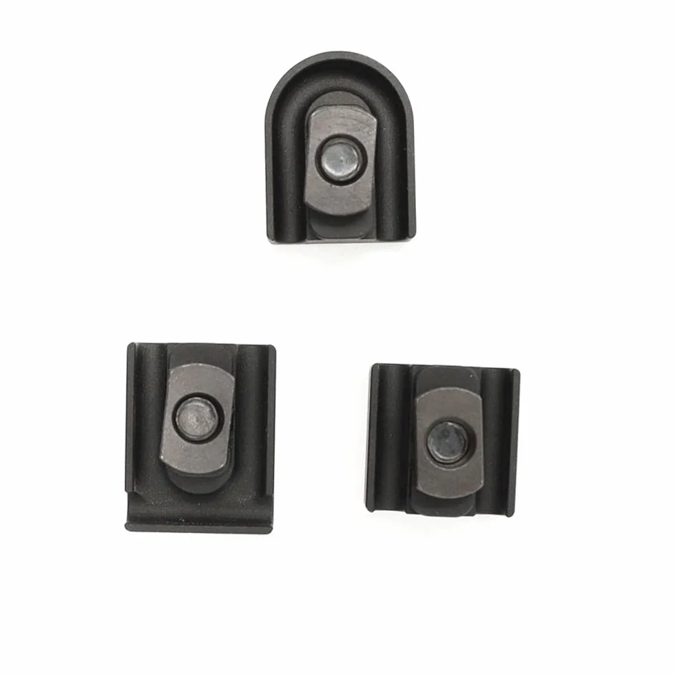 Mlok compatible Metal Rail cubierta cable clip sistema de gestión modular linterna cola Picatinny carril cubierta Caza Accesorios