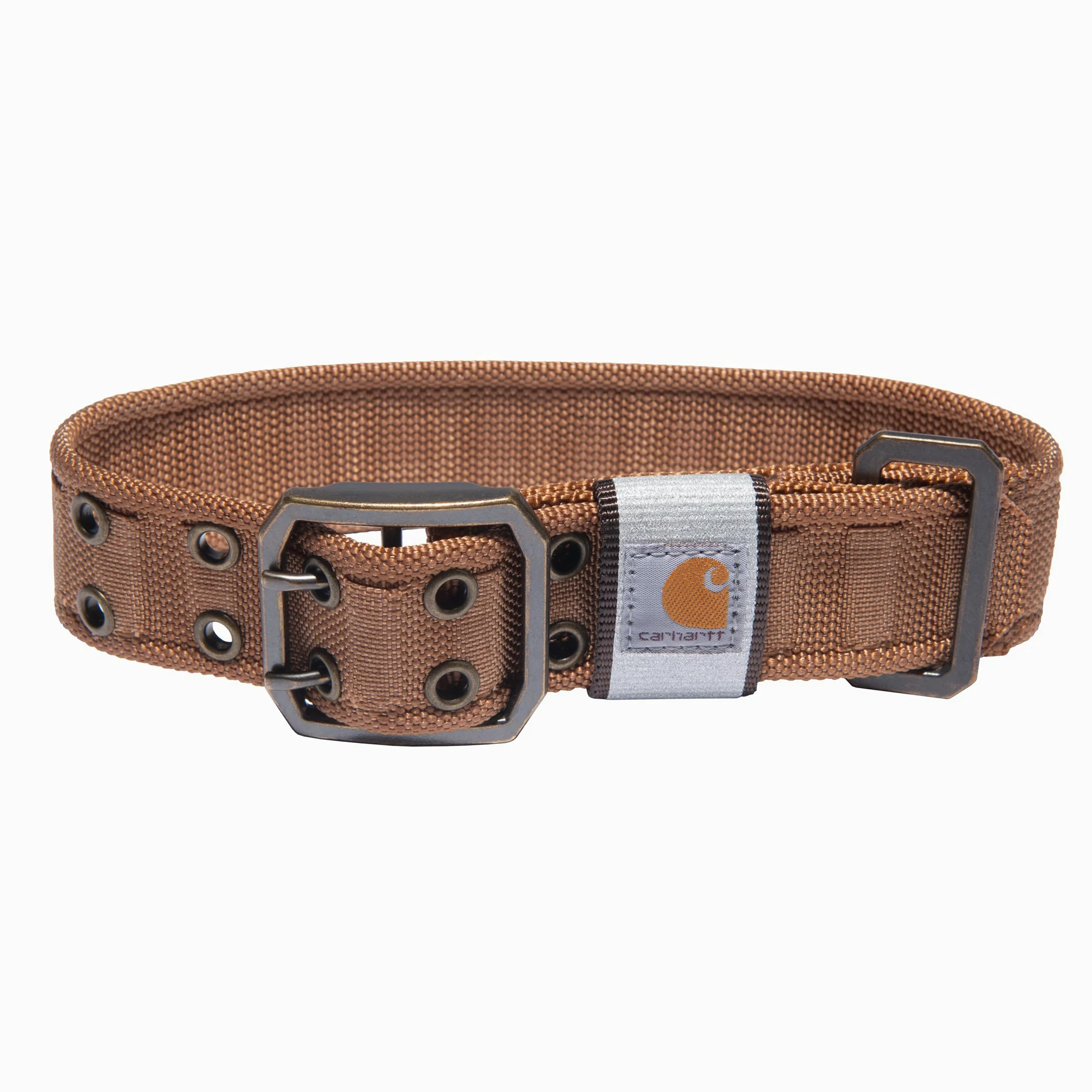 Carhartt Collar de cincha Ancha Totalmente Ajustable para Mascotas, Color marrón Carhartt | Mascota totalmente ajustable, cincha, para perros, nailon resistente para caminar y entrenar