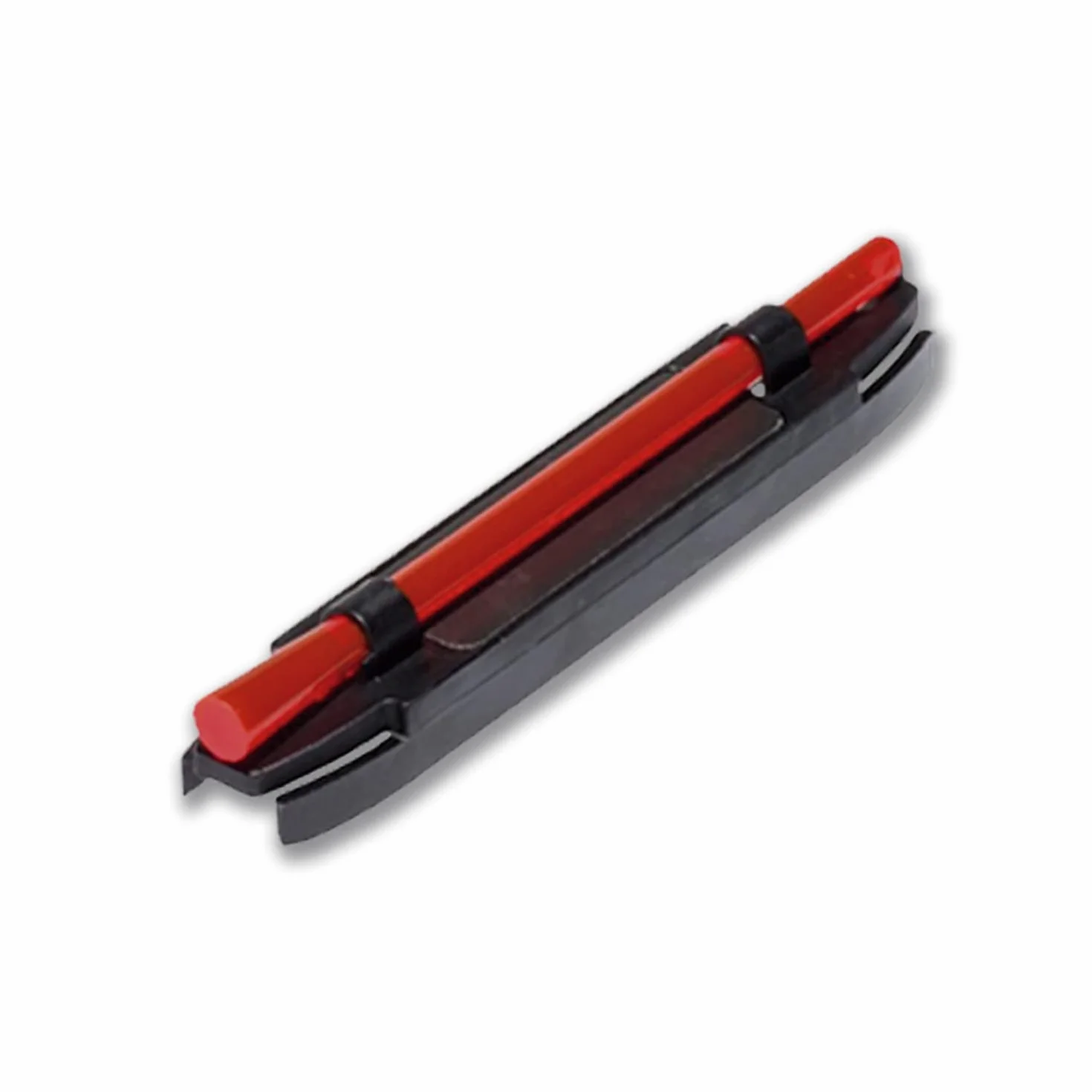 Punto de mira fibra óptica rojo imantado para arma