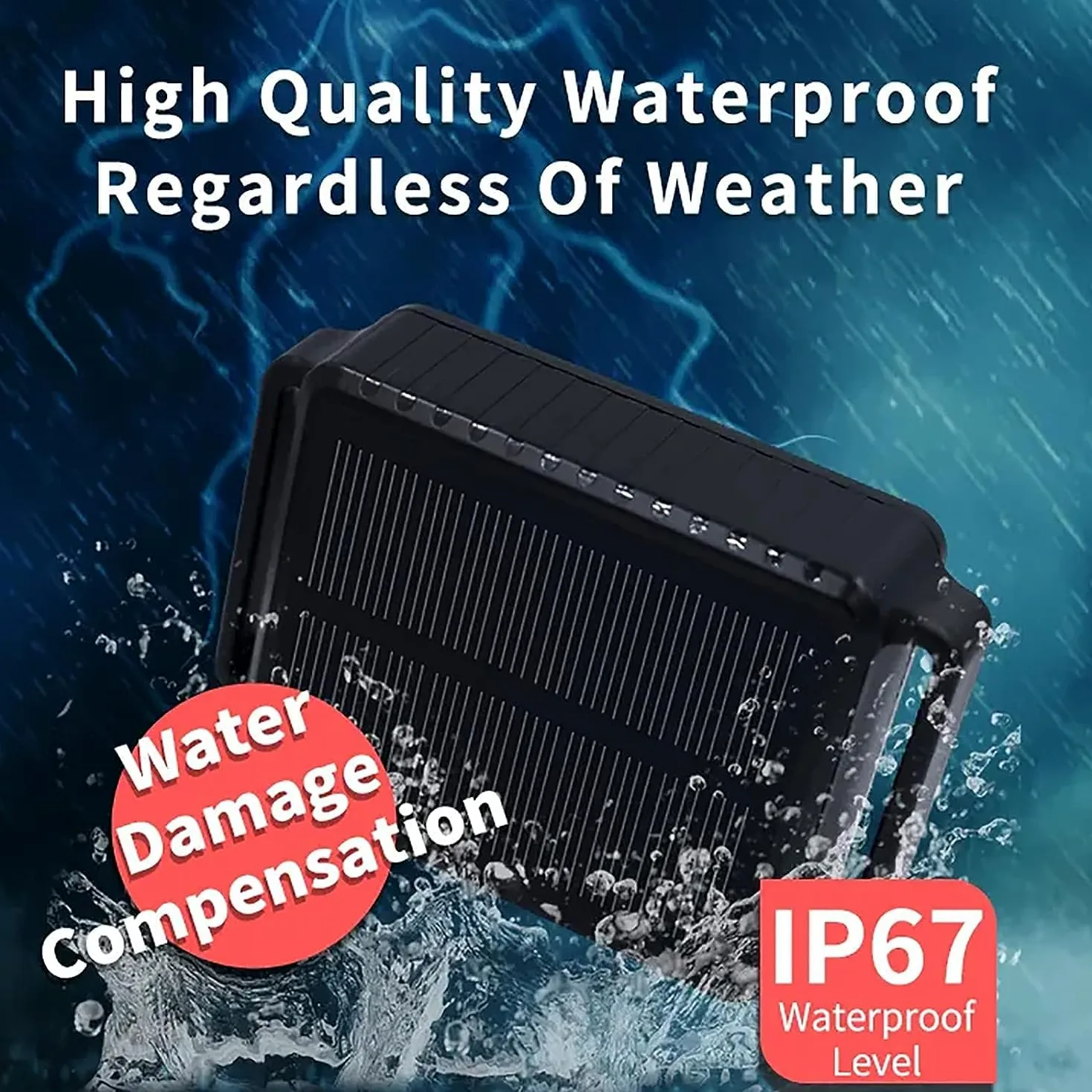 Rastreador De Animales, Localizador GPS De Animales, Posicionamiento En Tiempo Real, Seguimiento Histórico|Alarma Remota|Monitoreo Móvil|IP67 a Prueba De Agua|Carga De Energía Solar, Para Ganado