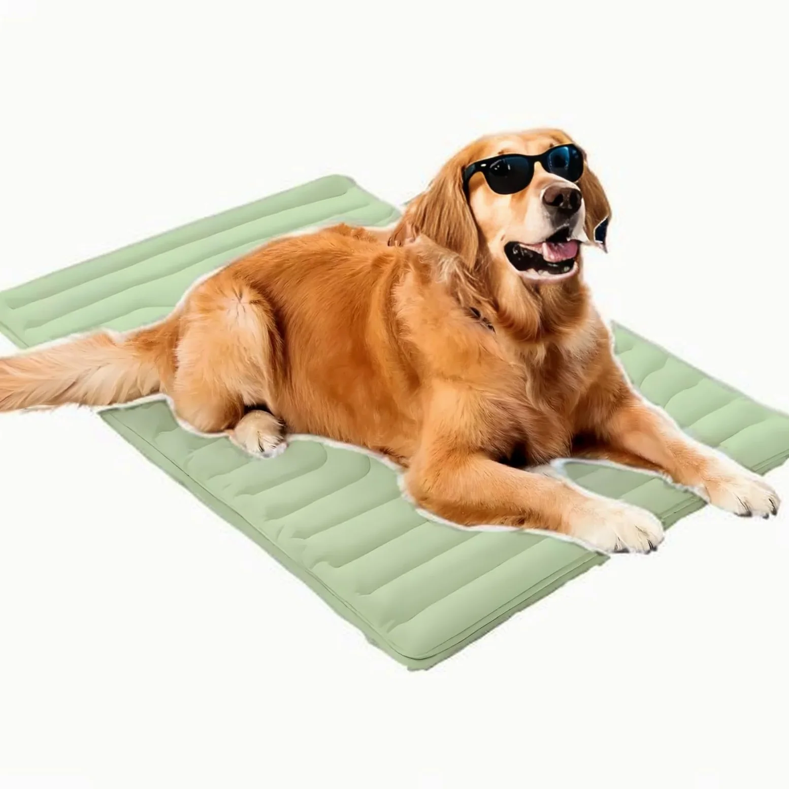 Alfombrilla de refrigeración para perros, gatos, manta para perros, cama portátil para verano, antideslizante, lavable, ideal para uso en interiores y exteriores