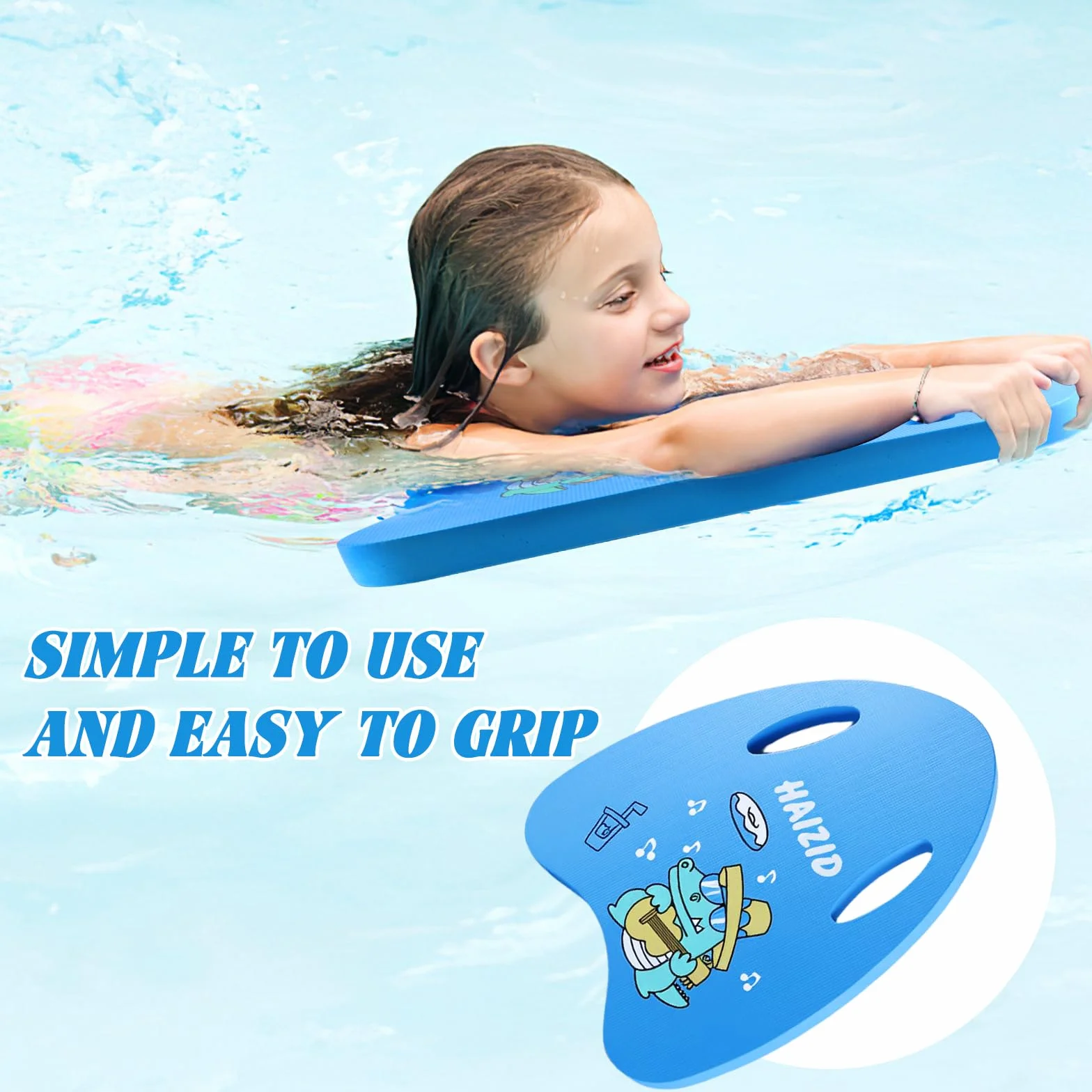 CIYIN Tabla de Natación para Niños EVA Kickboard Flotabilidad Equipo de Piscina