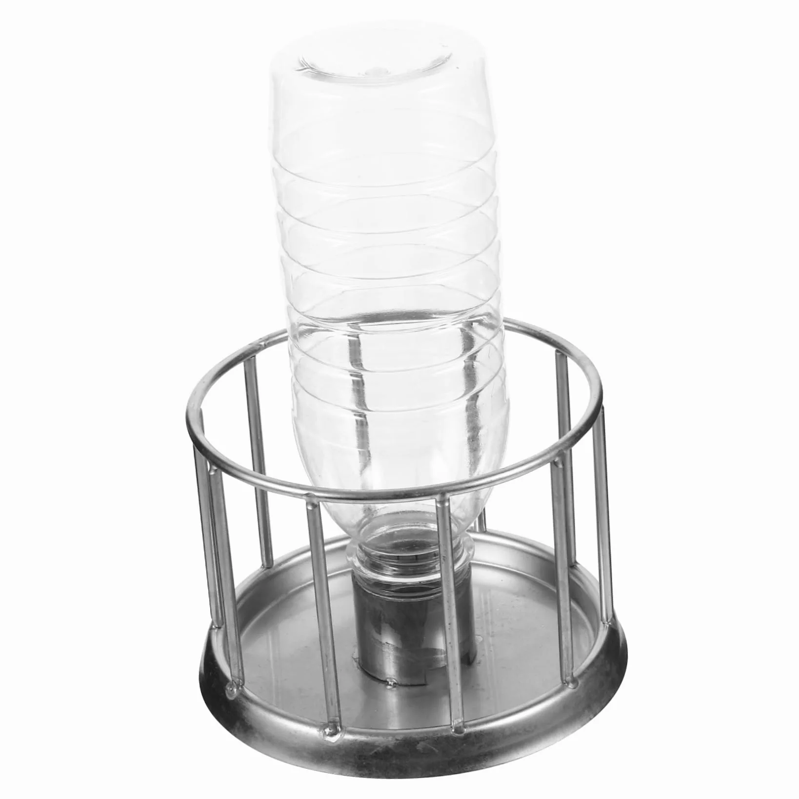BESPORTBLE 4piezas Comedero De Agua para Tortugas Inoxidable Plato Mini Multifuncional para Reptiles y Tortugas Cuenco y Práctico para Alimentación y