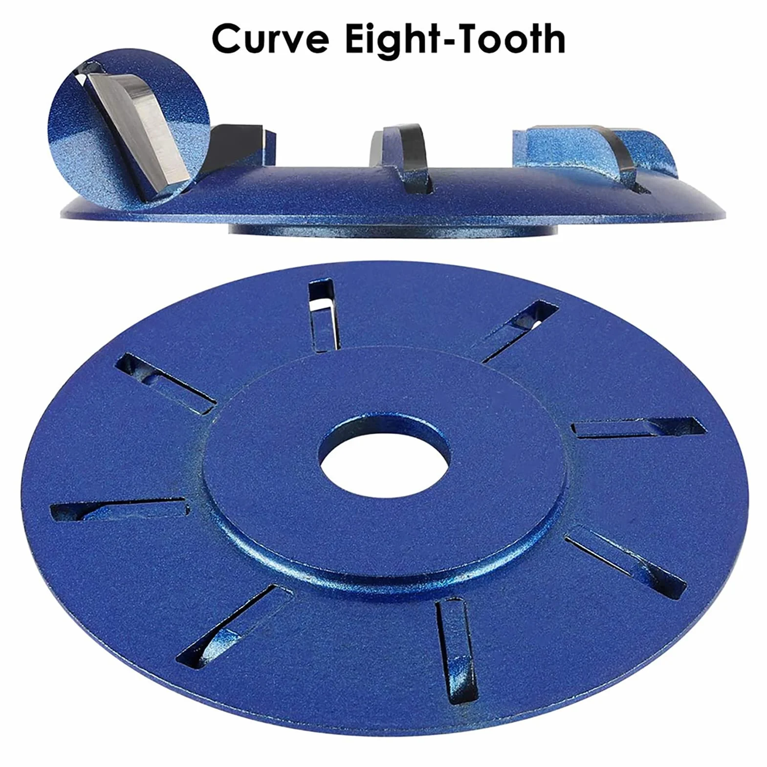 Disco de corte de pezuña, herramienta eléctrica profesional de reparación de pezuñas, disco de tallado turbo de madera, cortador de corte de pezuñas de metal de 6/8 dientes para caballos, cabras,