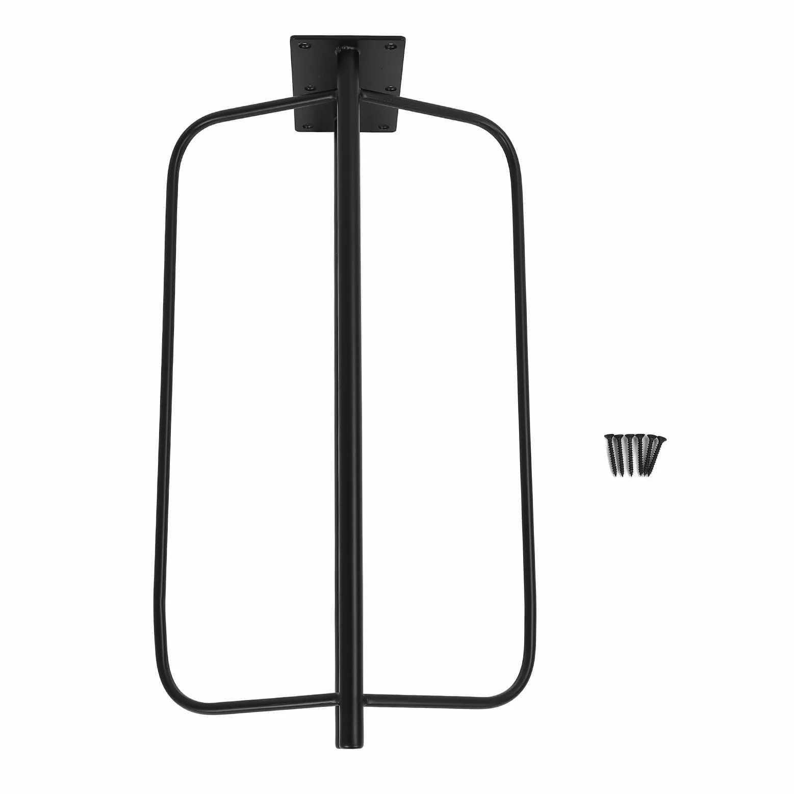 GLOGLOW Soporte para Silla de Montar, Soporte para Silla de Montar en Pared, para de de Hierro Resistente con Barra de Almohadilla para Almacenamiento de Tachuelas
