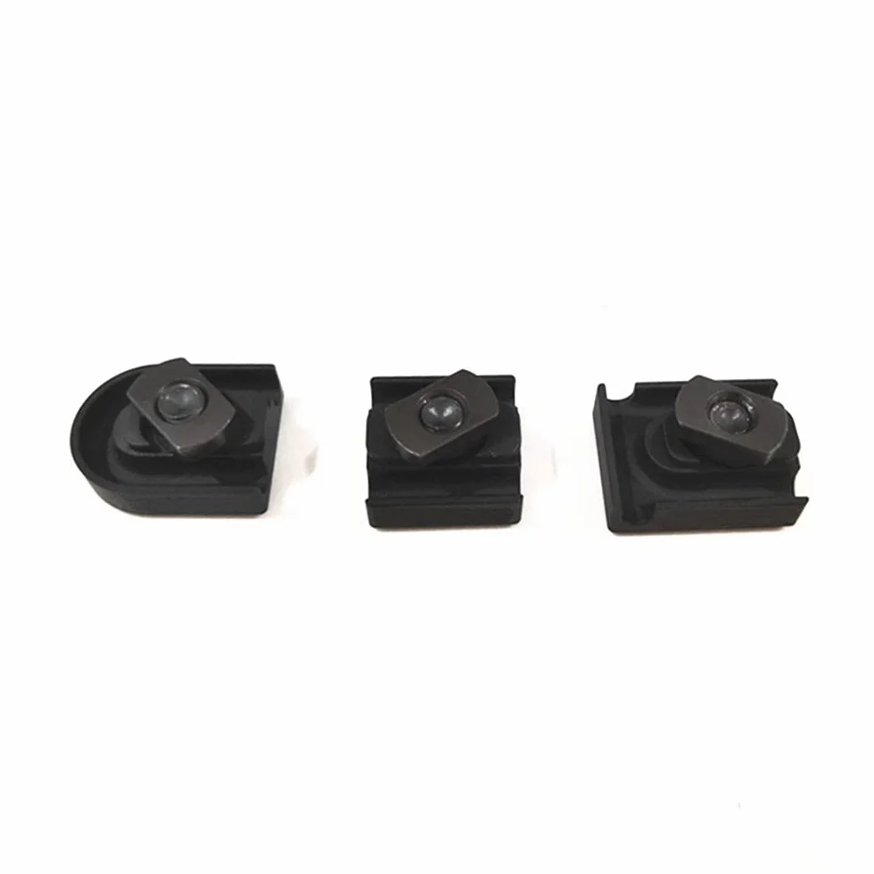 Mlok compatible Metal Rail cubierta cable clip sistema de gestión modular linterna cola Picatinny carril cubierta Caza Accesorios