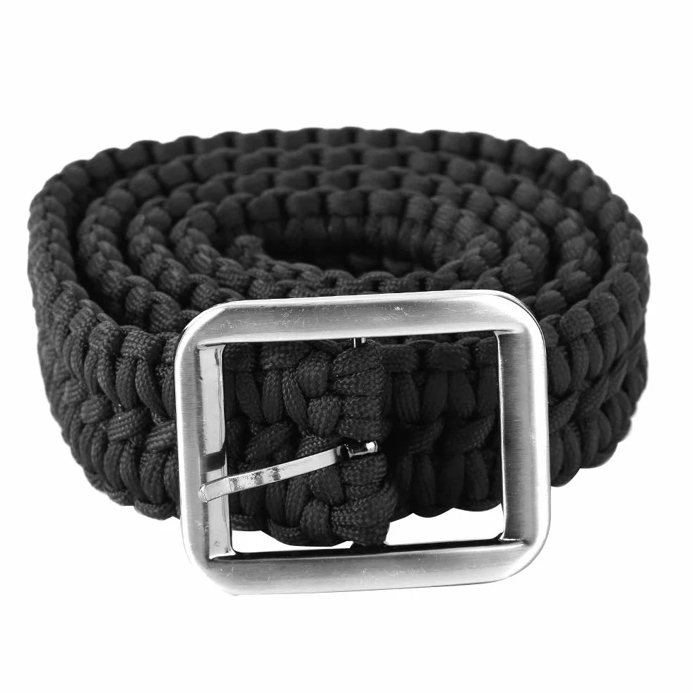 Cinturón de Supervivencia de Paracord Duradero, Cuerda Tejida Hecha a Mano para Acampar y Senderismo
