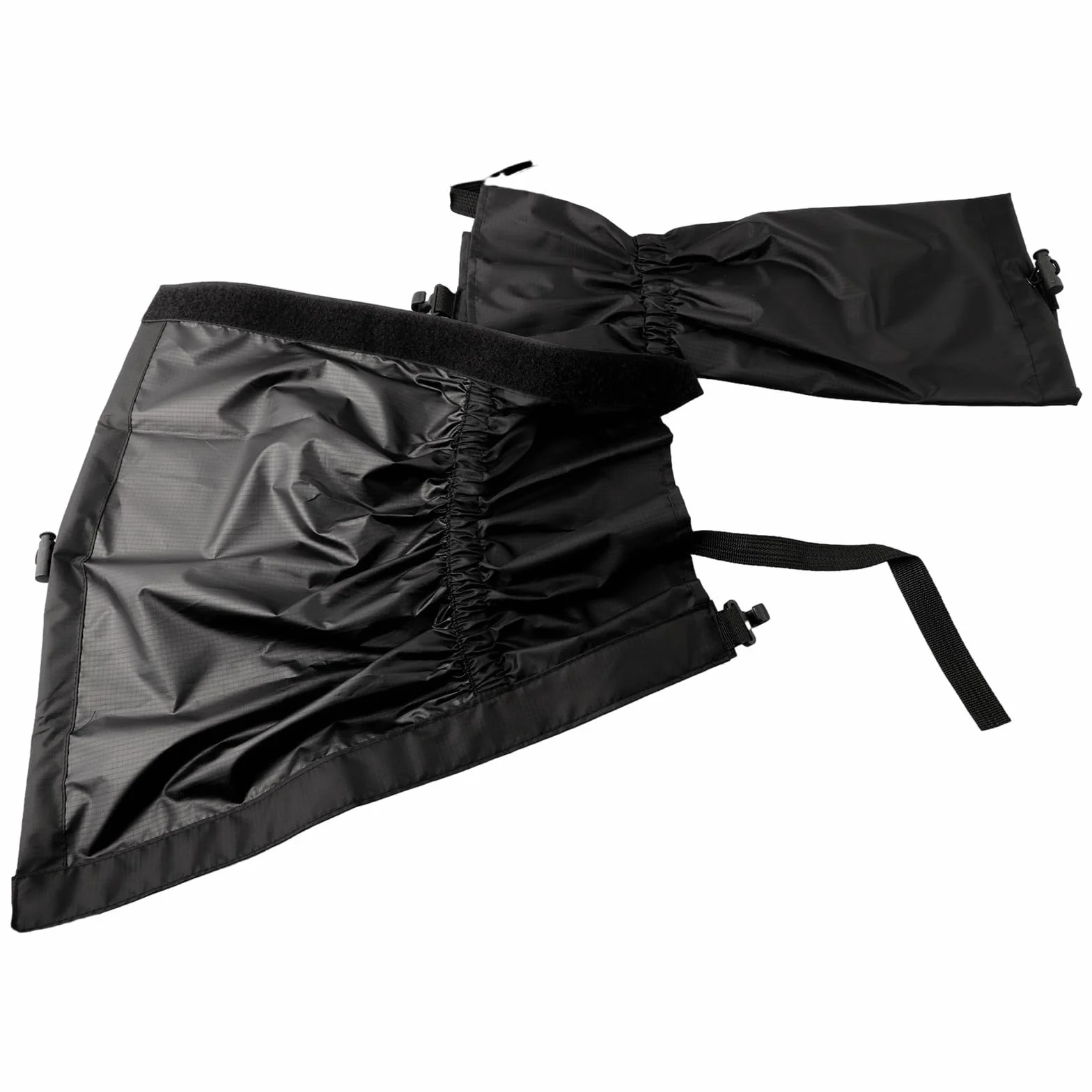 Polainas protectoras impermeables transpirables para botas de senderismo escalada (negro)