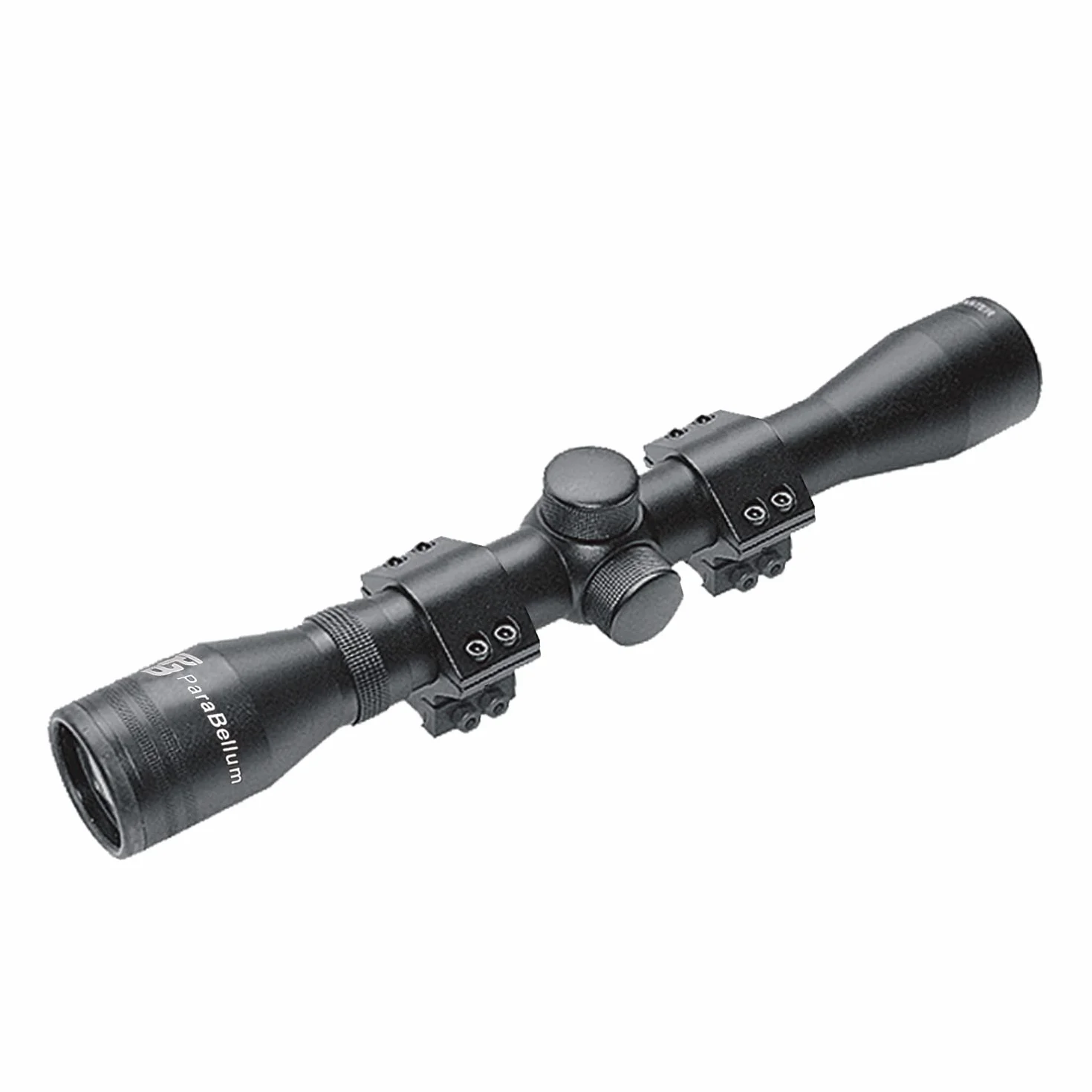 Mira telescópica 4x32 para carabina de aire, monturas 11mm