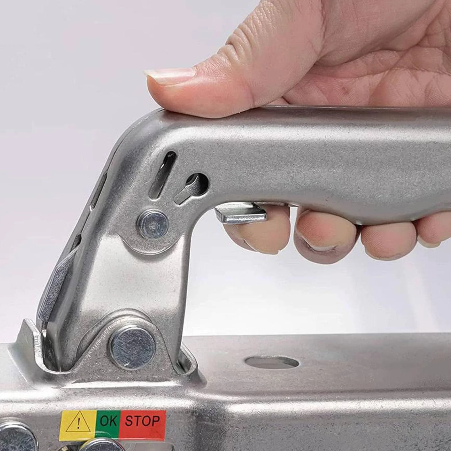 Acoplador de Lengüeta para Remolque 50 mm, Conector de Bola de Remolque Soldable