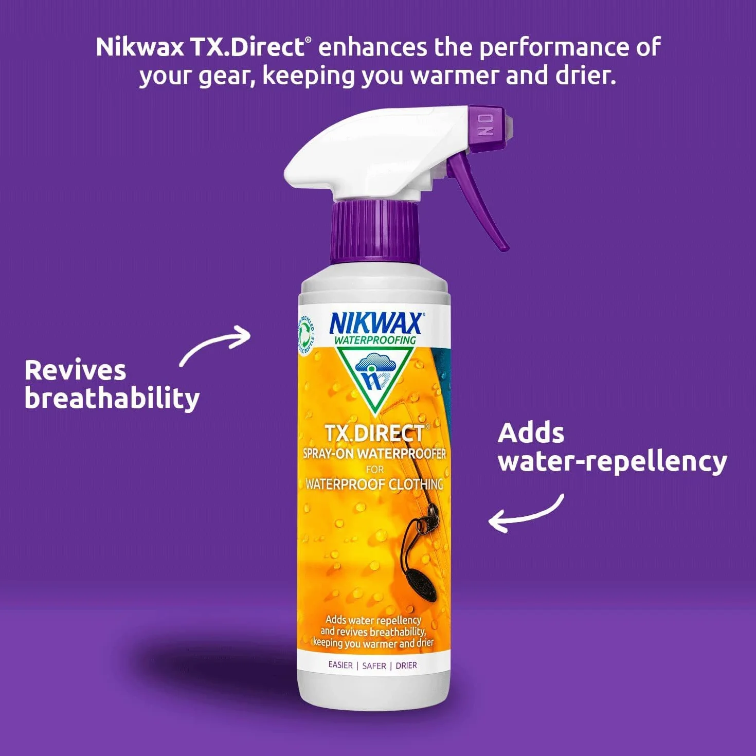 Nikwax Tx Direct Spray de impermeabilización