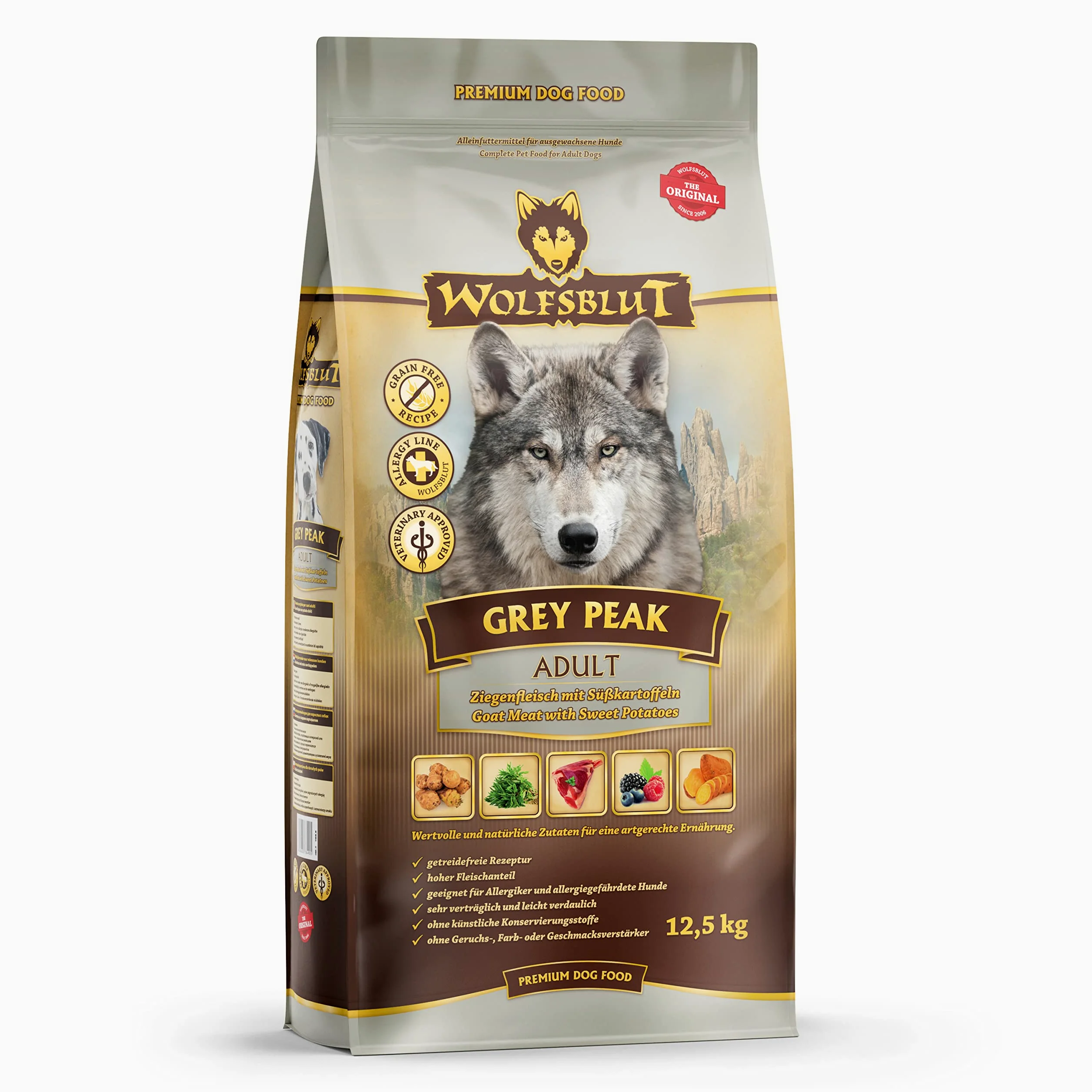 Wolfsblut Grey Peak Adult 12,5 kg