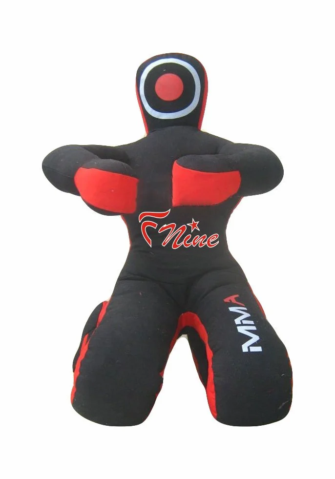 MMA Judo Punching Bag Unfilled Black Canvas 70"