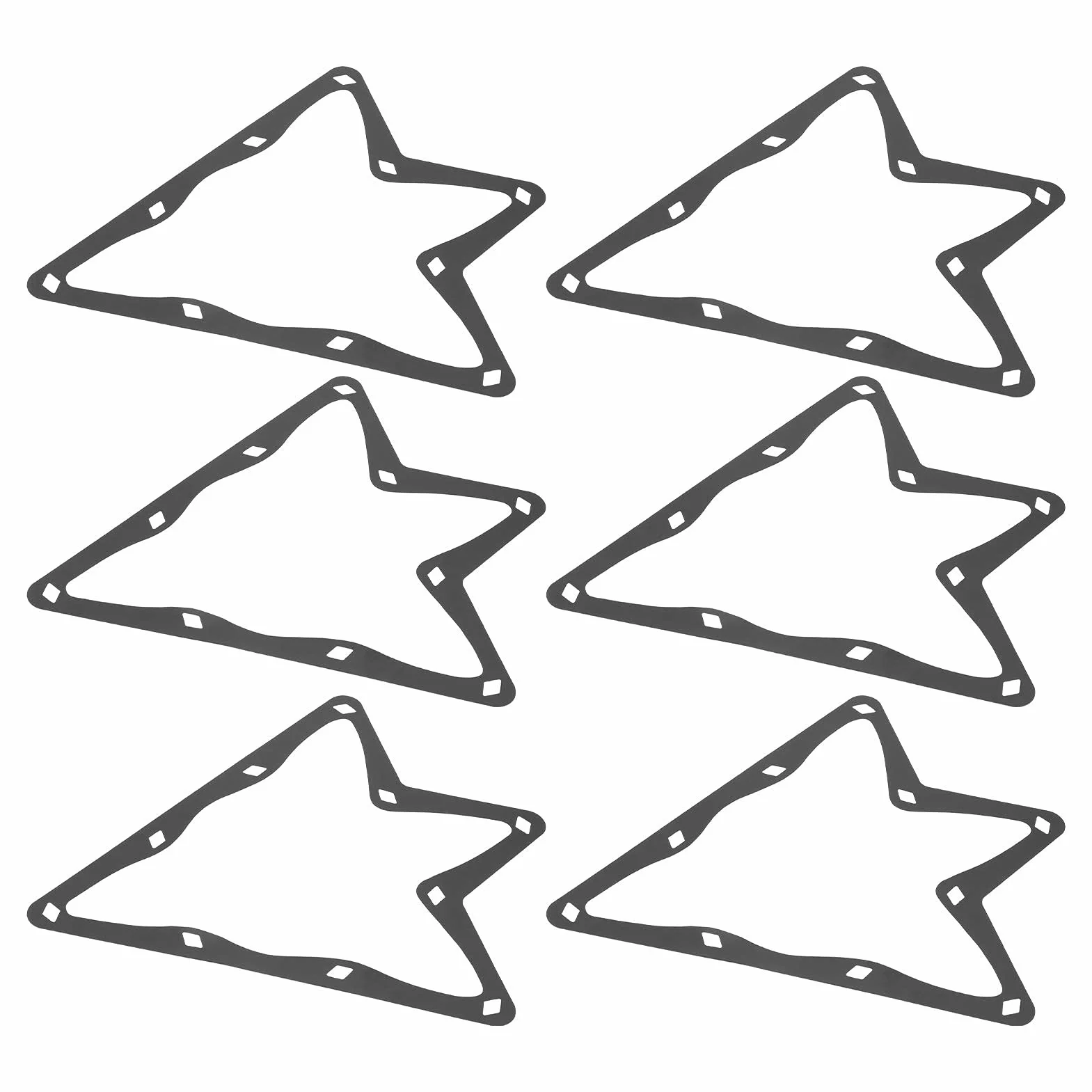 HERCHR Billiard Ball Rack, 6-Piece Triangular Pool Ball Rack Magic Sheet Support