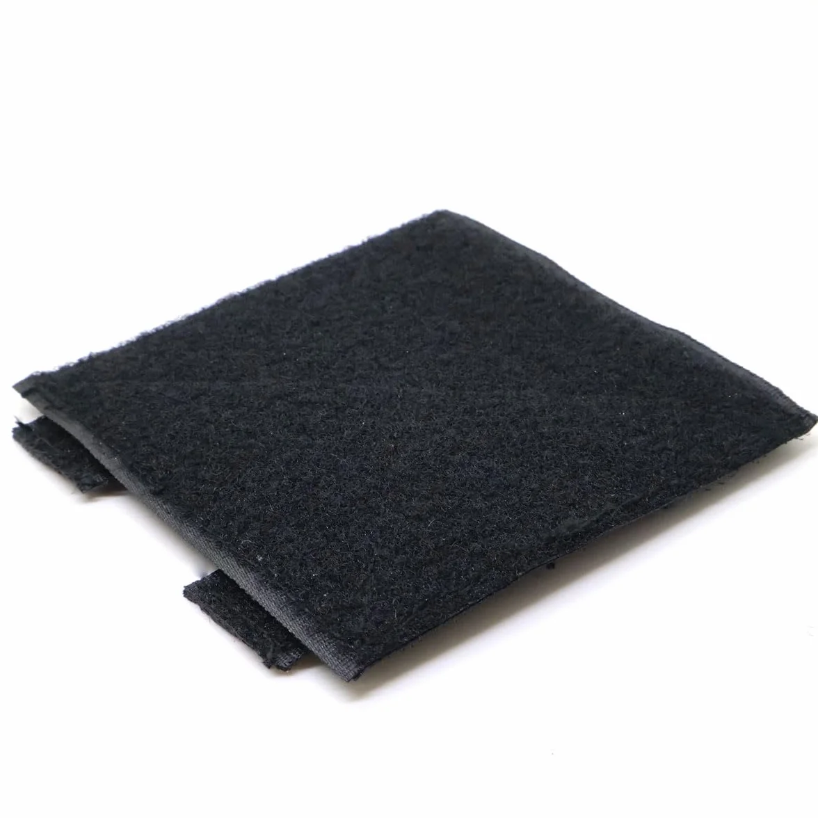 Panel de identificación MOLLE 10 cm x 10 cm con Gancho y Bucle para Parches tácticos (Negro)