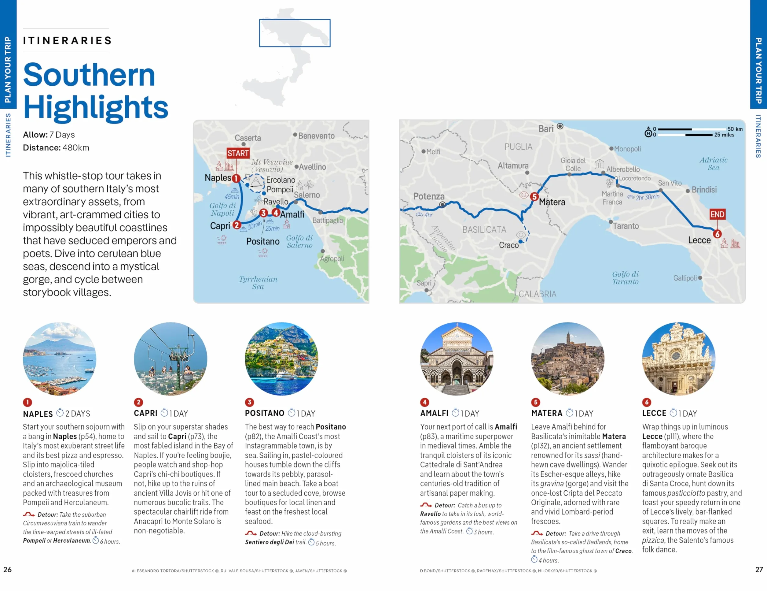 Lonely Planet Southern Italy Travel Guide