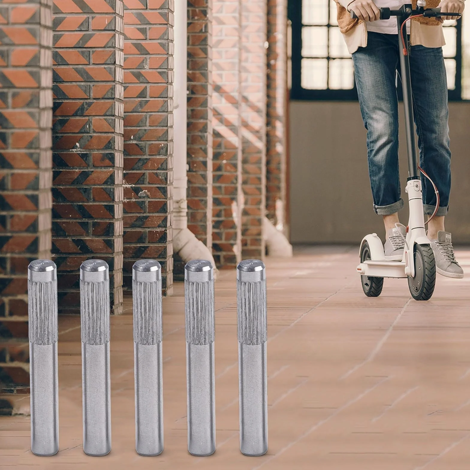 Pasadores de gancho plegables compatibles con Xiaomi M365 Pro Pro2 MI3 scooter eléctrico