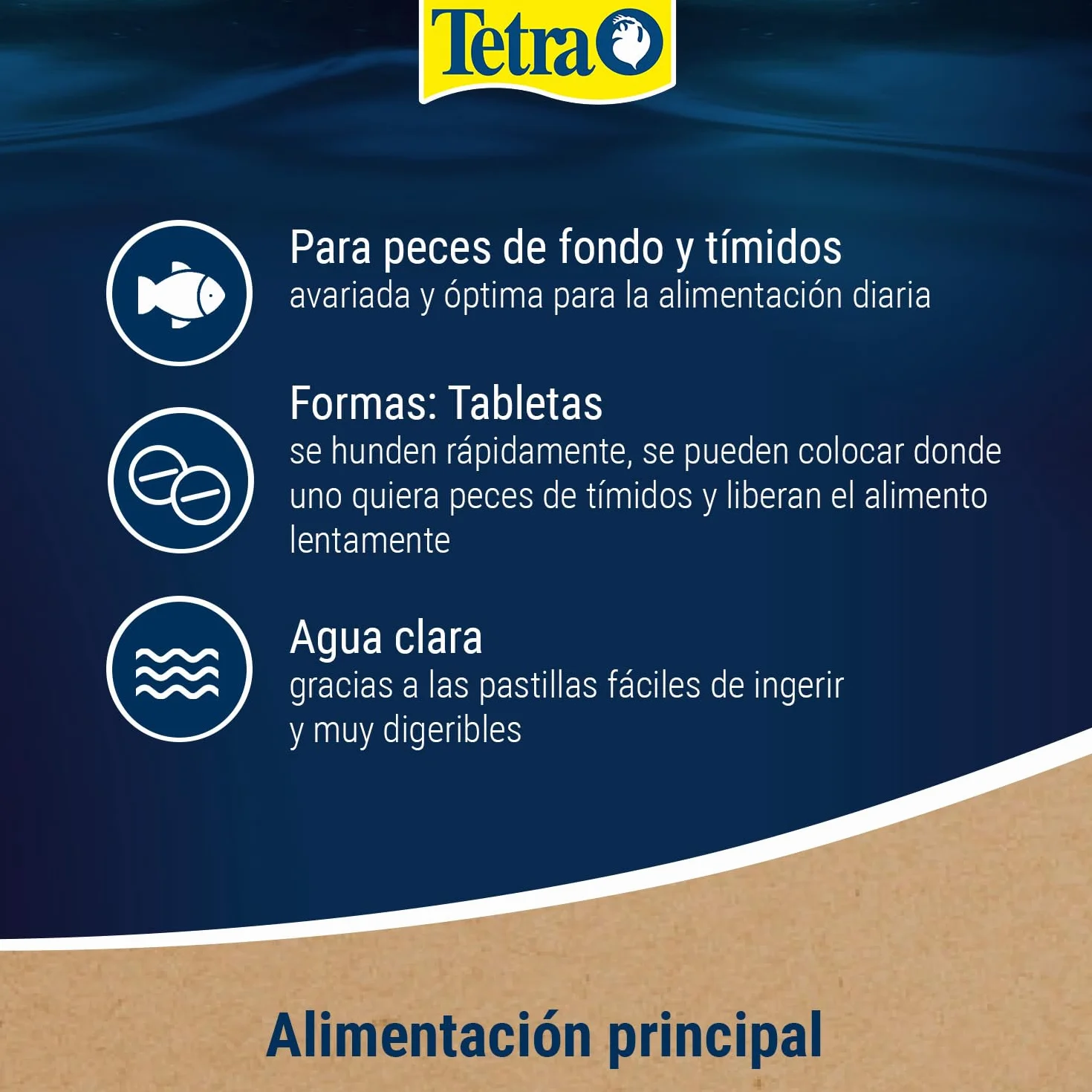 Tetra Tablets TabiMin – Alimento en comprimidos para todos los peces de fondo, como siluros, lochas o barbos que buscan alimento en el sustrato, bote con 275 comprimidos