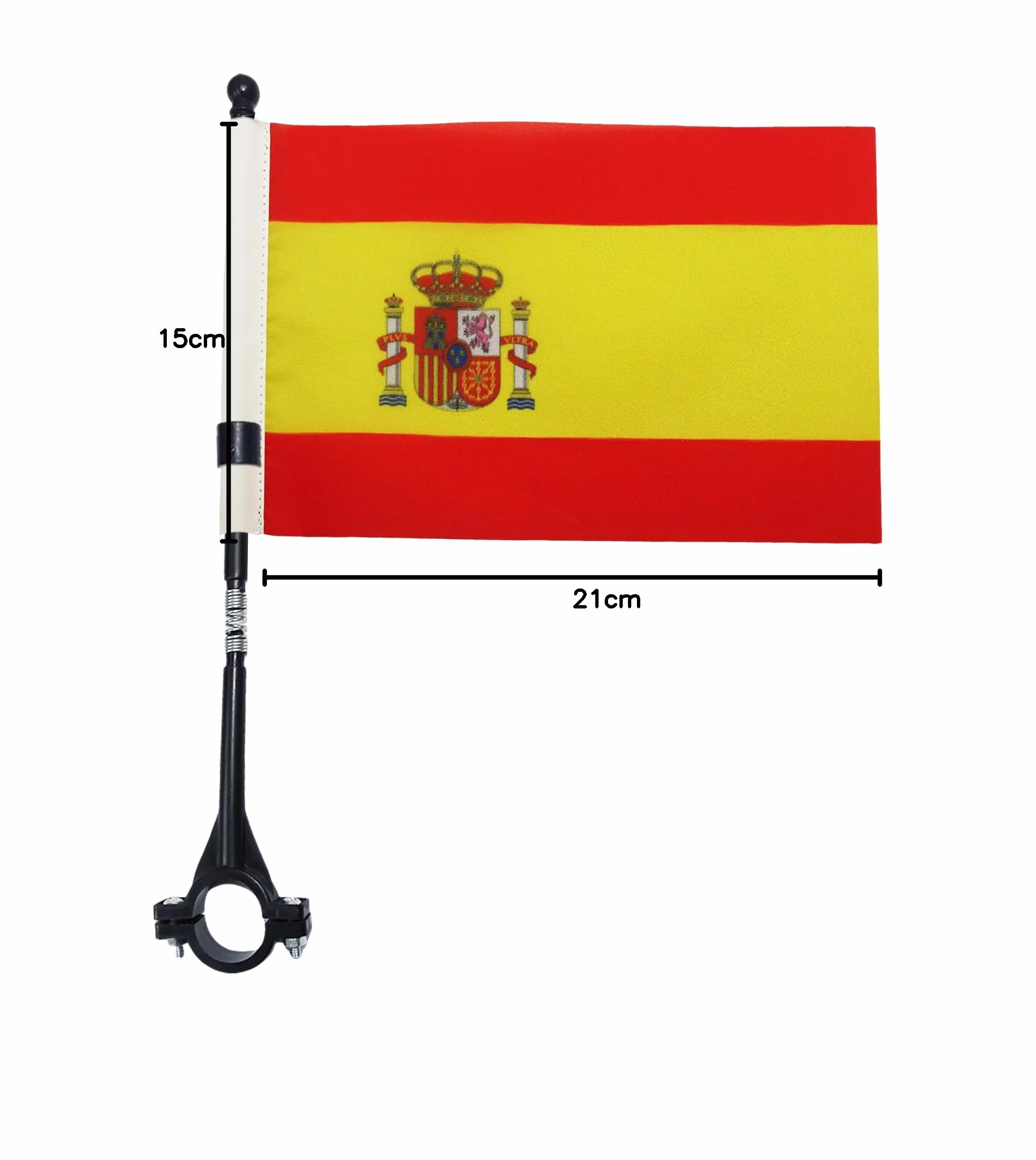 AZ FLAG Bandera de Bicicleta de España 21x14cm Banderín para Bicicleta