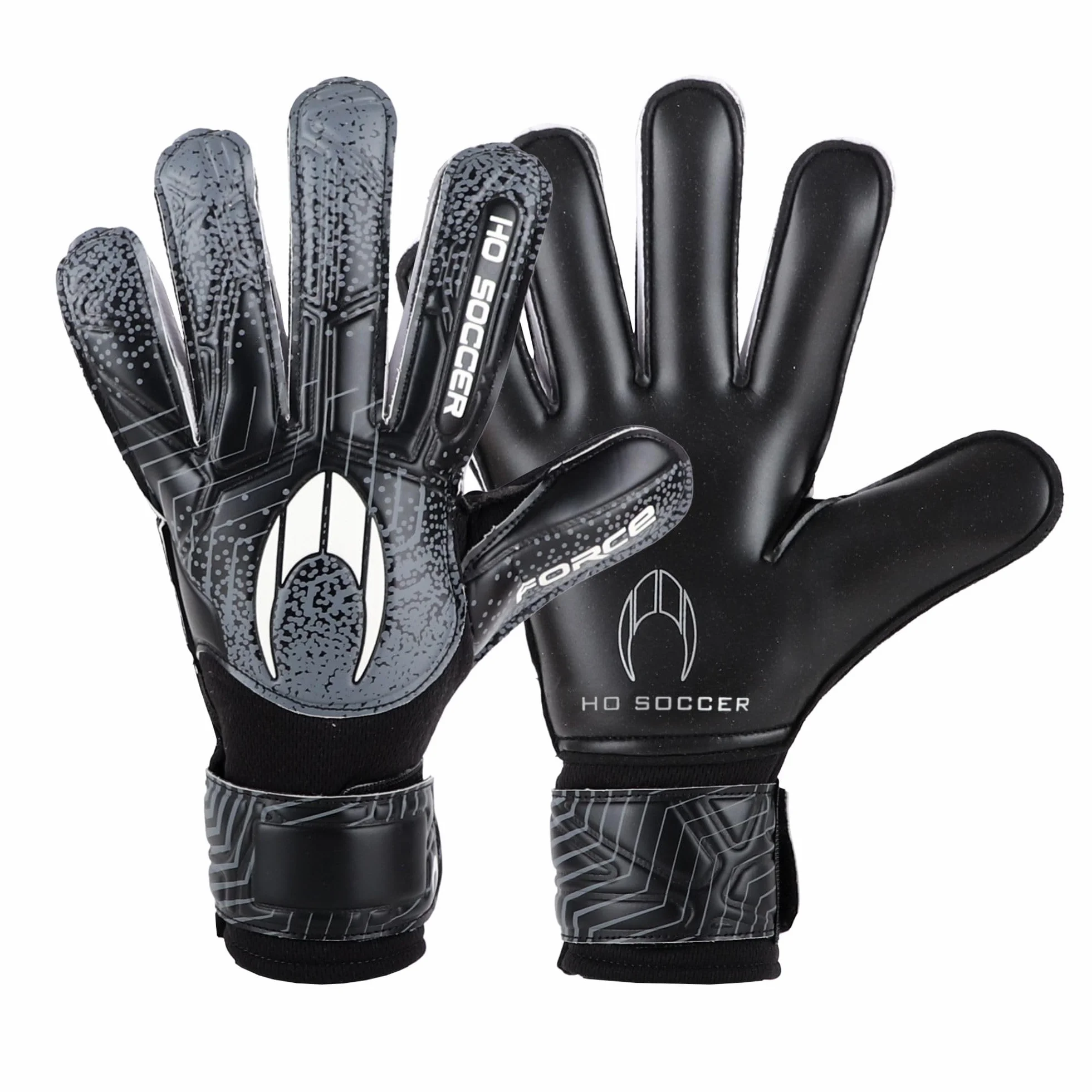 HO Soccer Force Black Guantes de Portero Niños