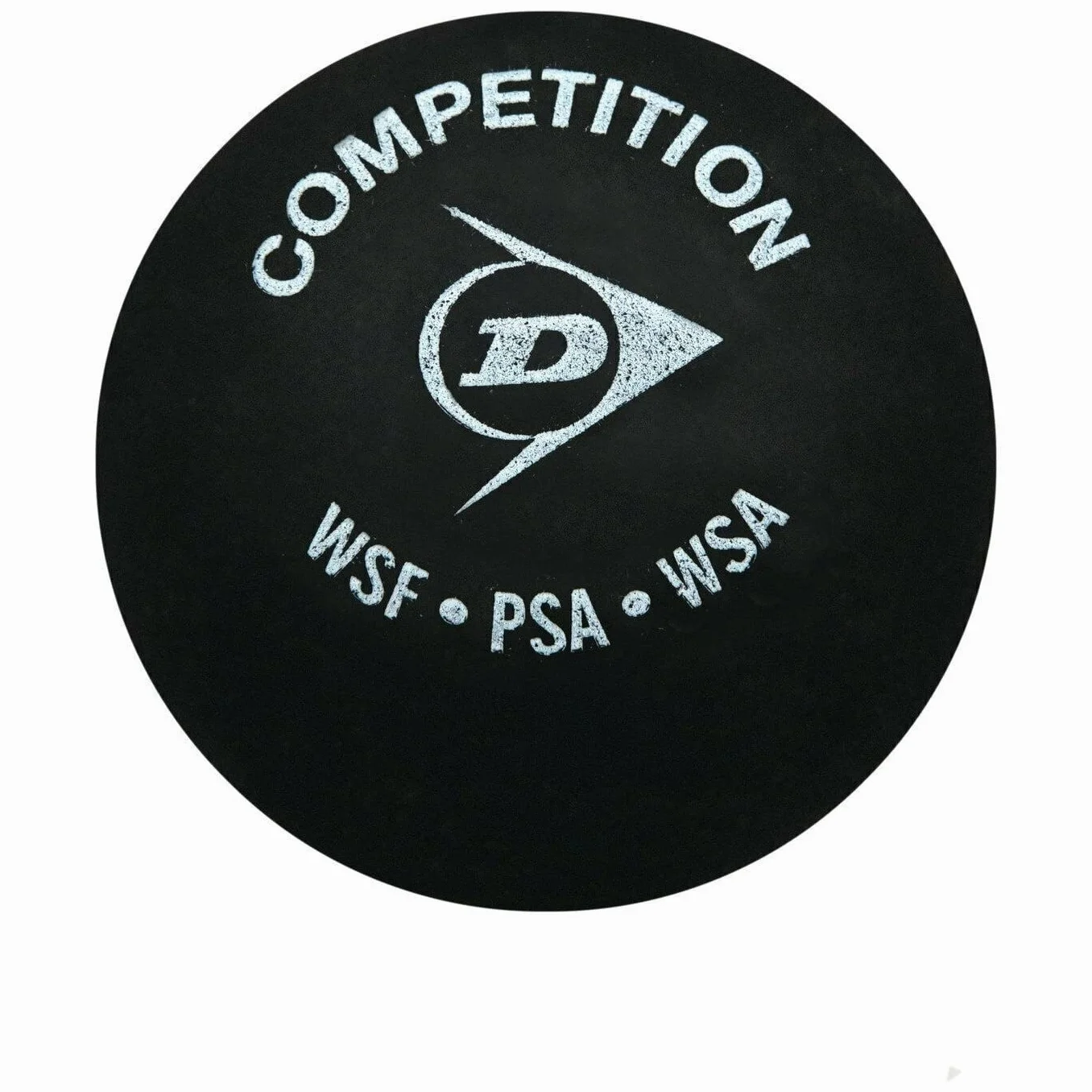 DUNLOP Pelotas de Squash Competition Punto Amarillo Tubo 3 Bolas