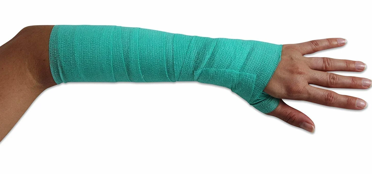 Vendaje Autoadhesiva Elástica PintoMed 6 Rollos 7,5 cm x 4,5 m Verde Vet Wrap