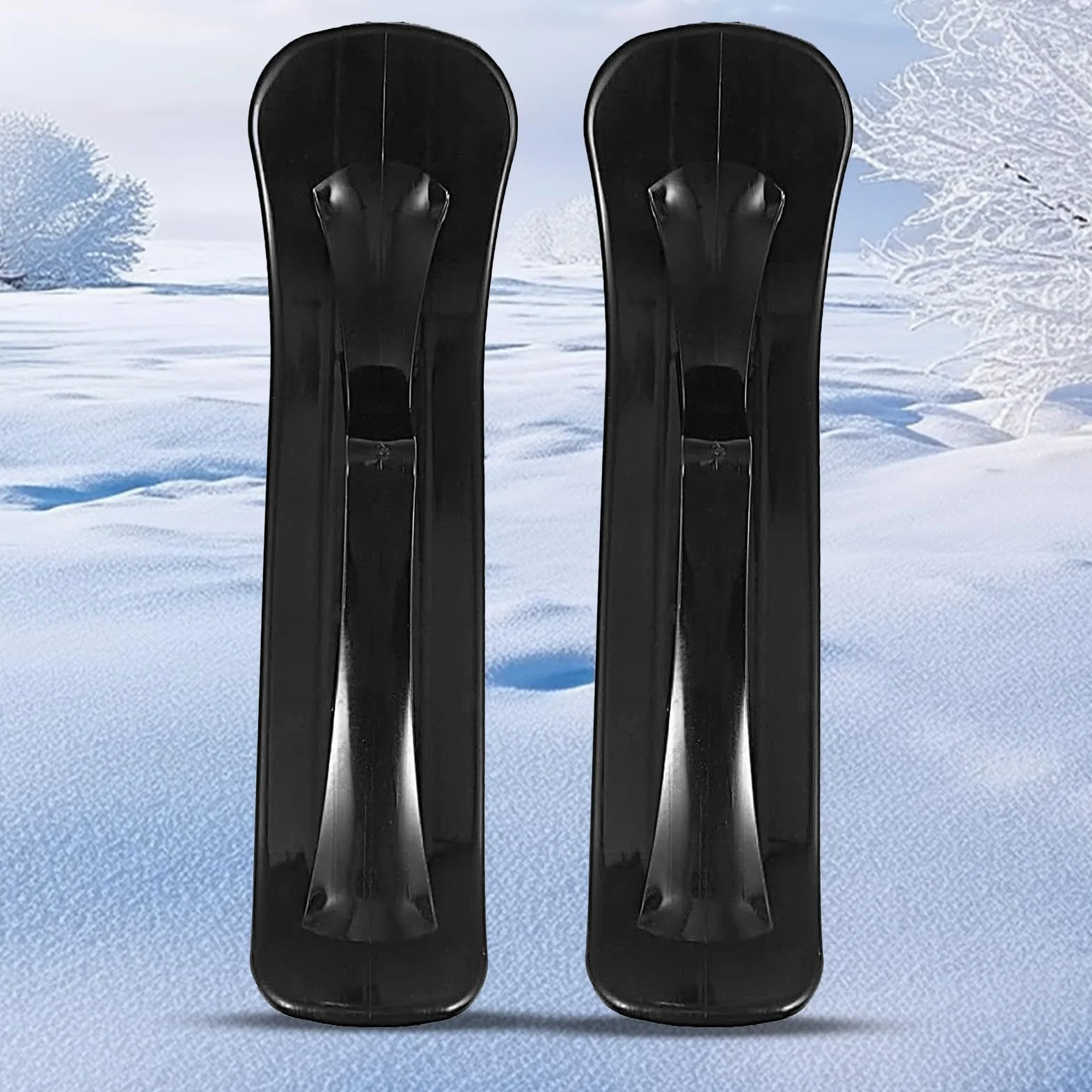 Kit de conversión de patinete de nieve, accesorios ergonómicos para deportes de invierno, kit de conversión de patineta de esquí para exterior