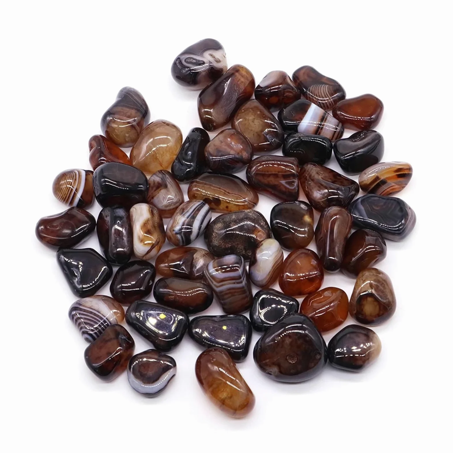 Piedras de Grava para peceras, Piedras De Grava for Acuario Y Jardín Multicolor Varios Tamaños(Color 13,500g)
