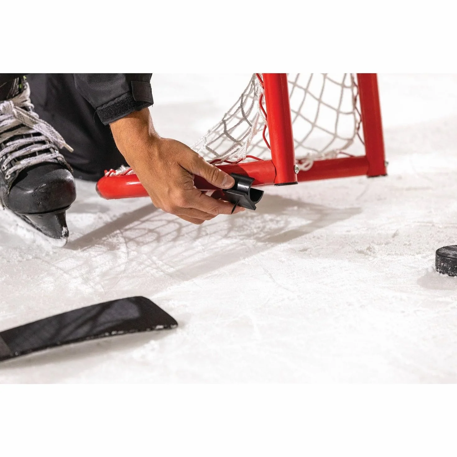 SKLZ Mini Objetivo de Pase, Red de Poliéster, Estructura de Acero, 43.18x30.48x30.48 cm, Hockey