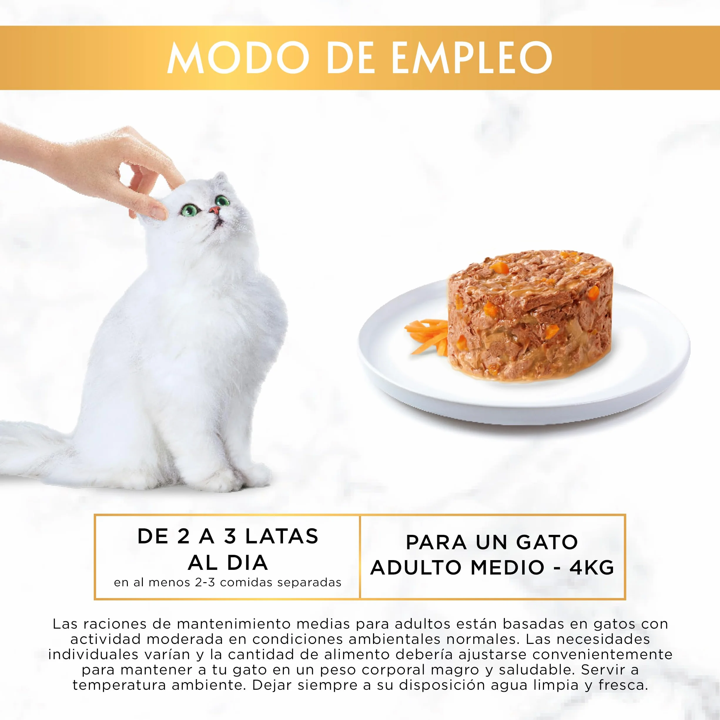 GOURMET Gold Tartelette, Comida Húmeda para Gato Adulto, Paté de Pollo y Zanahorias, Pack de 24 Latas de 85 g