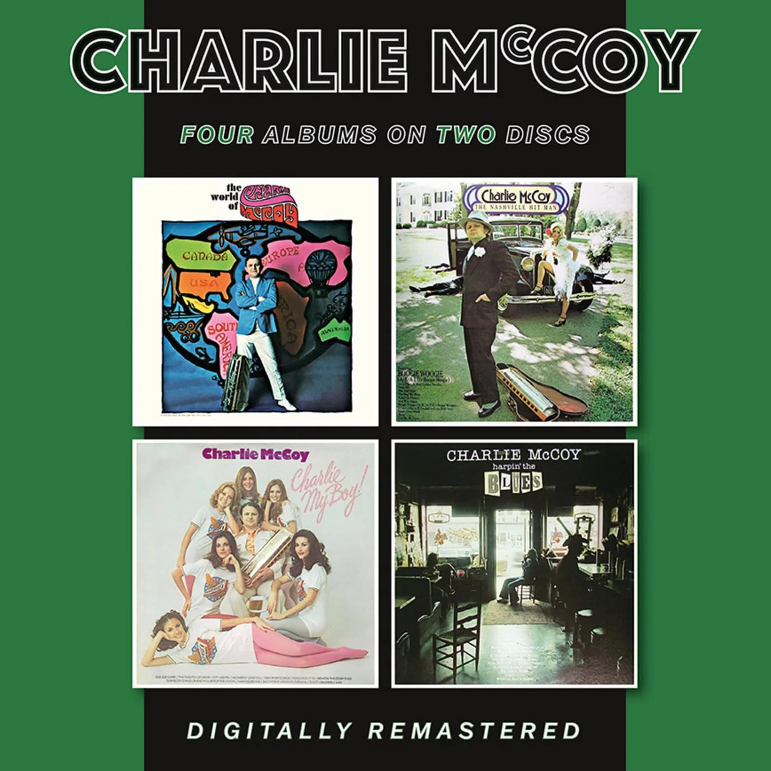 The World Of Charlie McCoy Nashville Hit Man Charlie My Boy Harpin' Blues