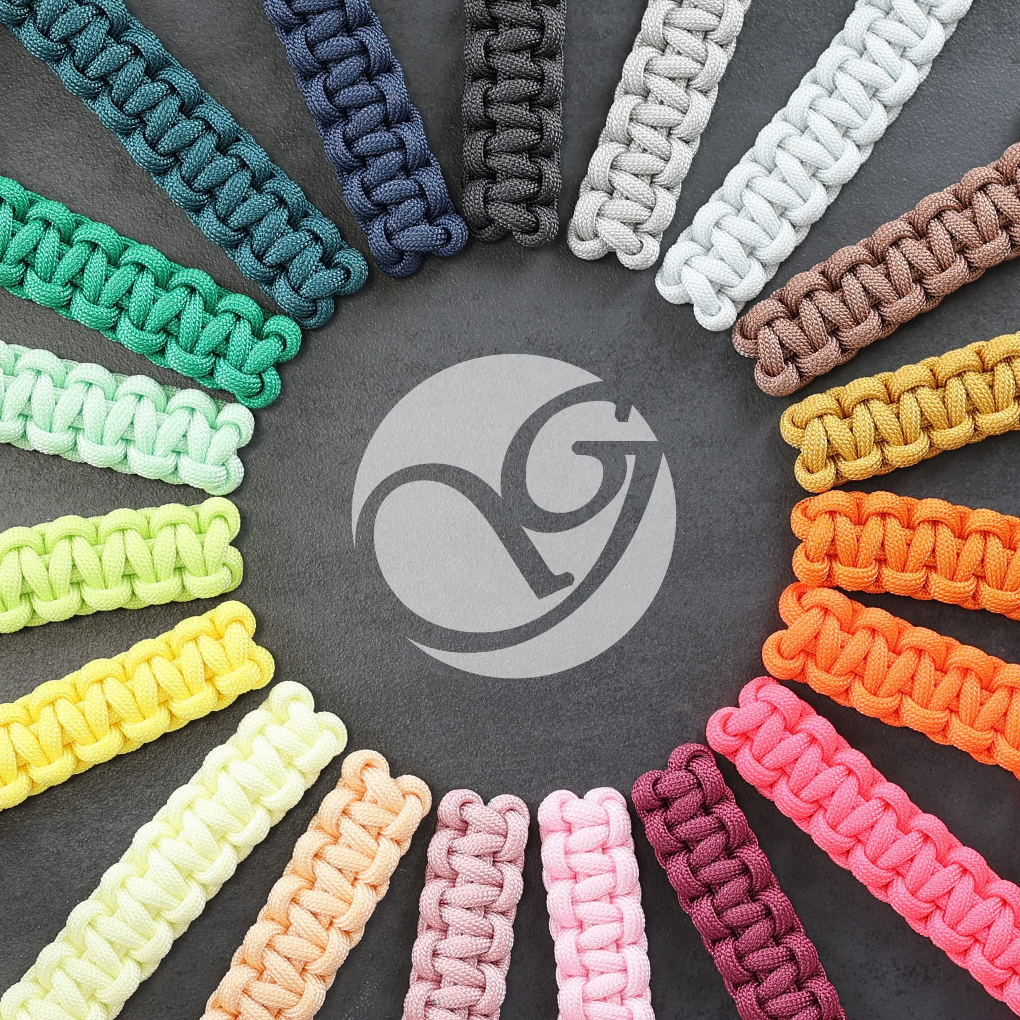 Ganzoo Paracord 125 Cuerda 1 mm Negro Trenzado Nailon Poliéster para Pulseras Nudos Supervivencia