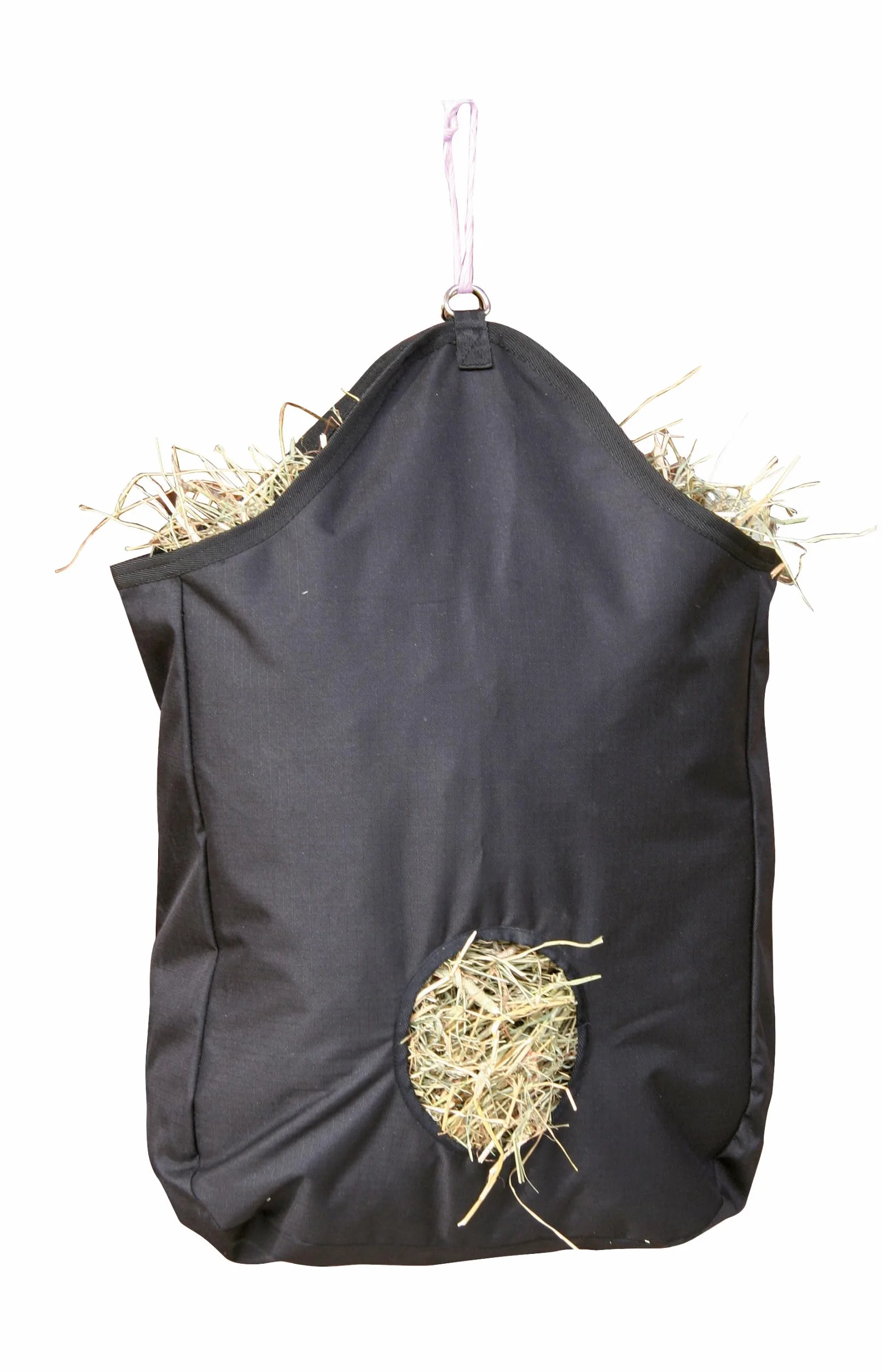 EXCELLENT Suministros Para El Caballo Bolso De Heno Negro 65 x 50 cm