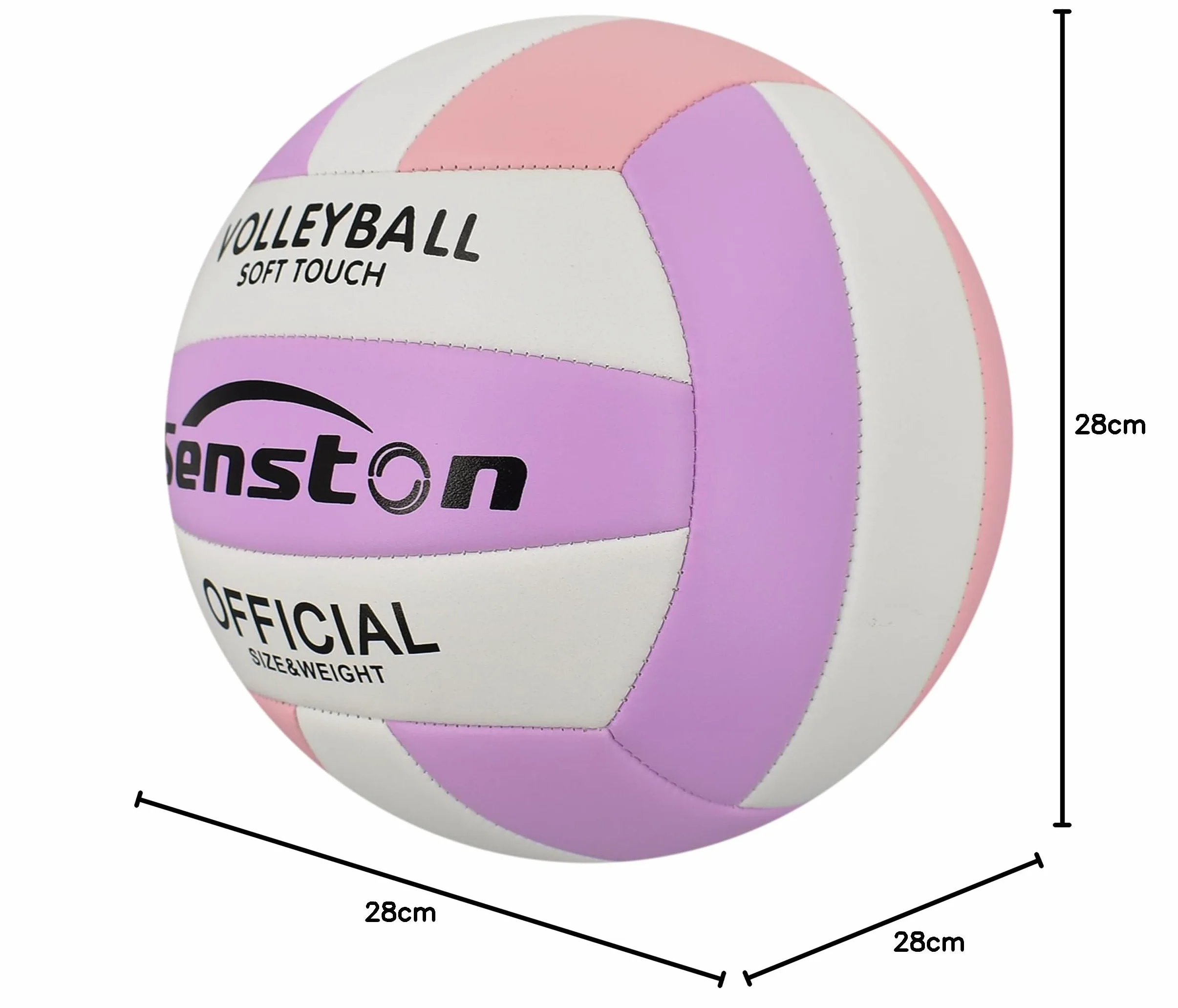 Senston Balón Voleibol Tamaño 5 de Entrenamiento para Interior y Exterior