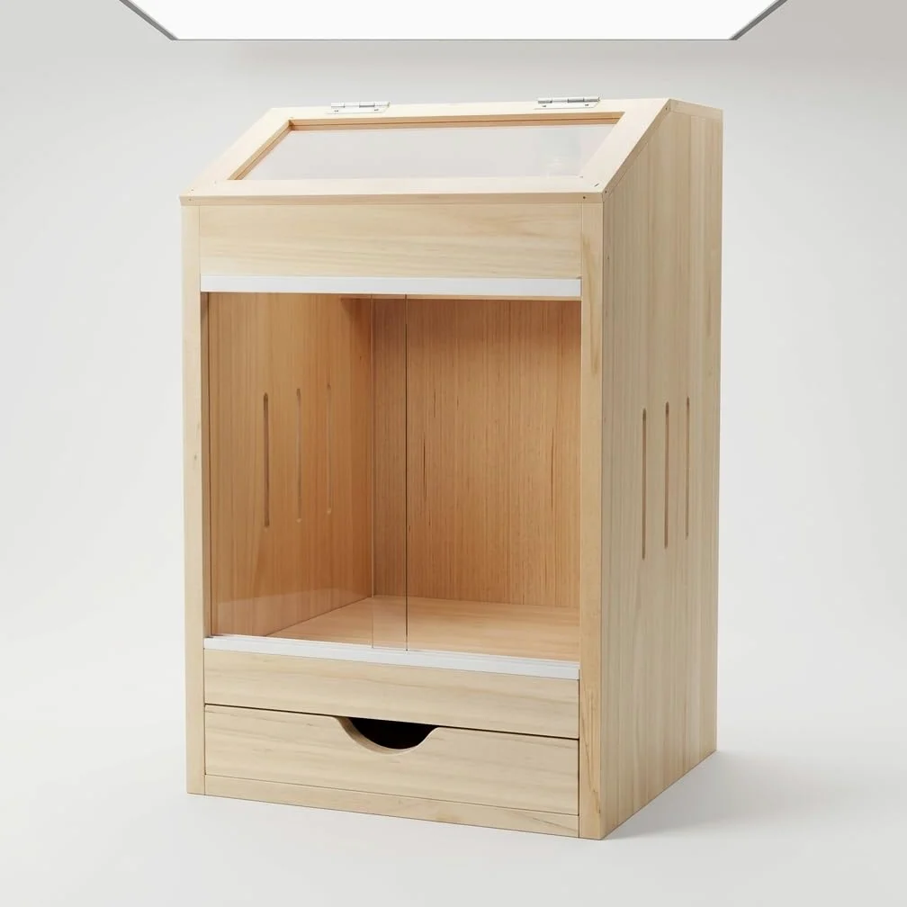 Caja Cría Termostática para Polluelos - Jaula Nido con Diseño Anti- - para Aves Corral, Paquete de Aislamiento térmico de 50 cm de Alto, Paquete 1