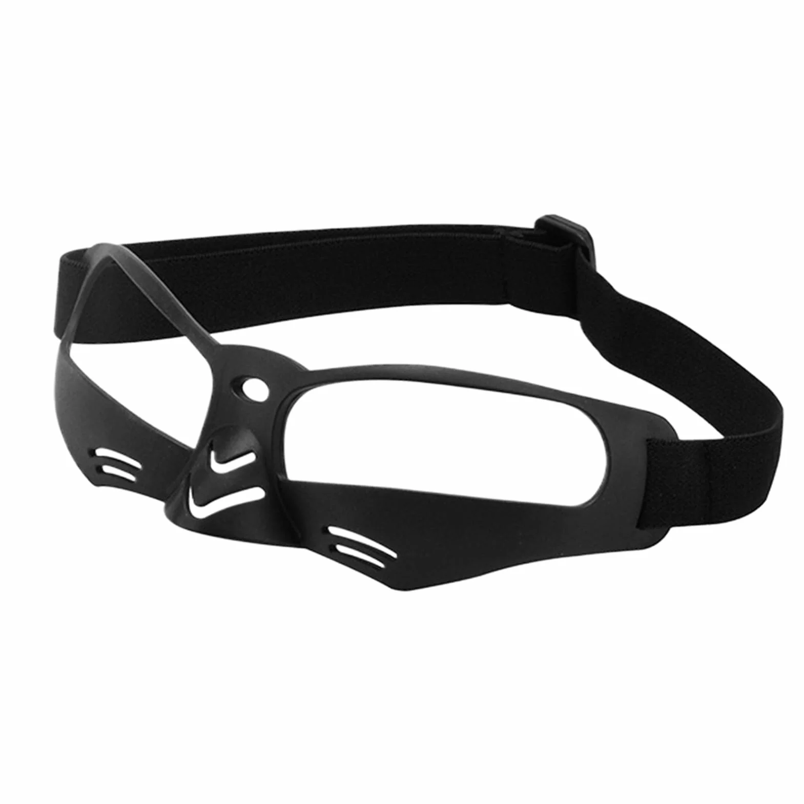 Basketball Goggles, Dribbling Glasses, Vision Training Aid, TPU, 6.69x2.17 In, Black, 1 Pair