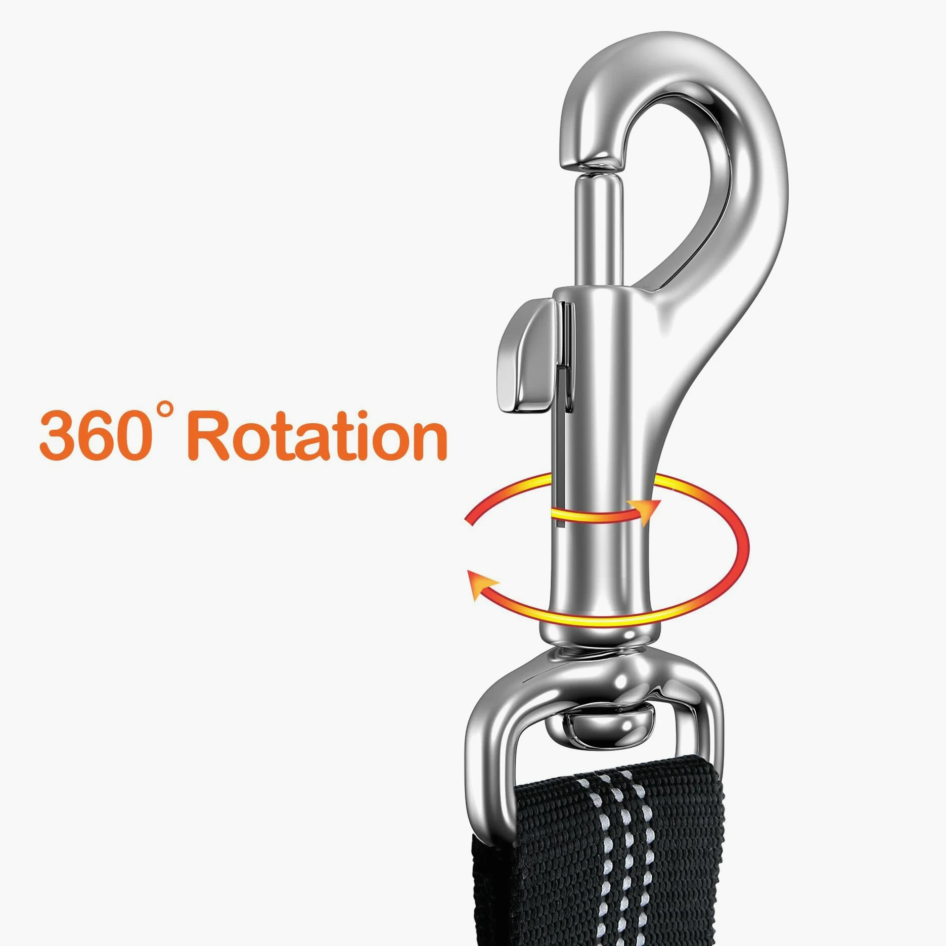 Juego de 2 cinturones de seguridad retráctiles para perro, cinturón de seguridad ajustable para reposacabezas de vehículo, ajustable, resistente, elástico y duradero, arnés de coche para perro