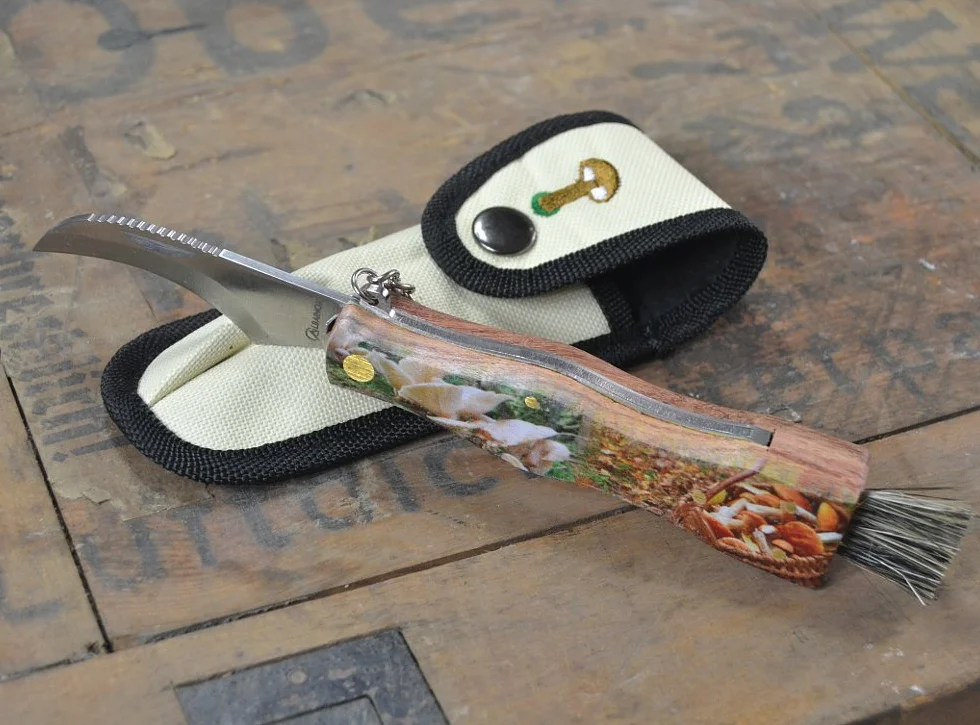Albainox 18210 Navaja setera 3D, Hoja 7.5 cm, Funda nylon