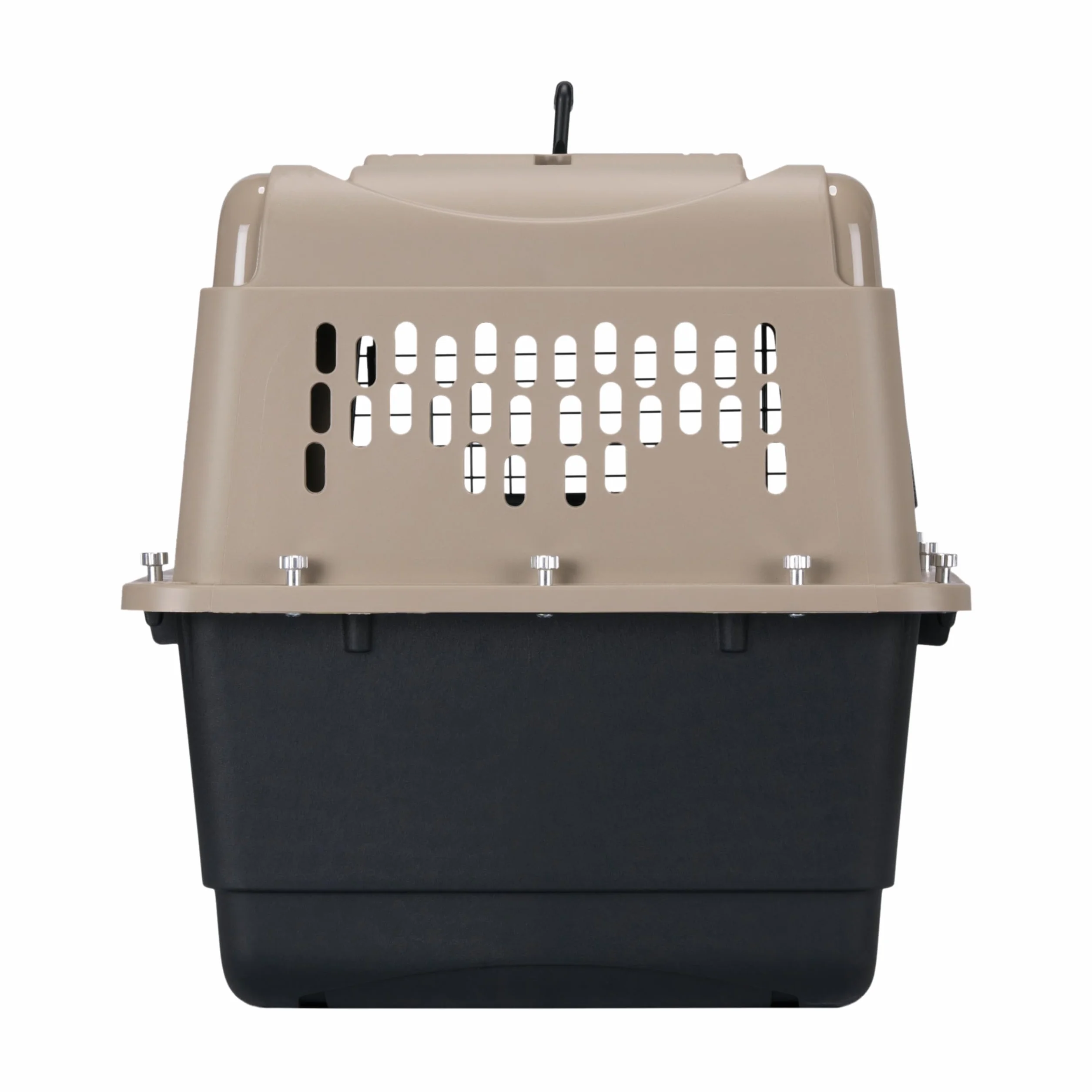Petmate - Vari Kennel - Transportín para Mascotas - Transportín Robusto - Transportín ventilado - Fácil de Montar - Tamaño Mediano - Dimensiones Interiores 61 x 45,5 x 7,5 cm