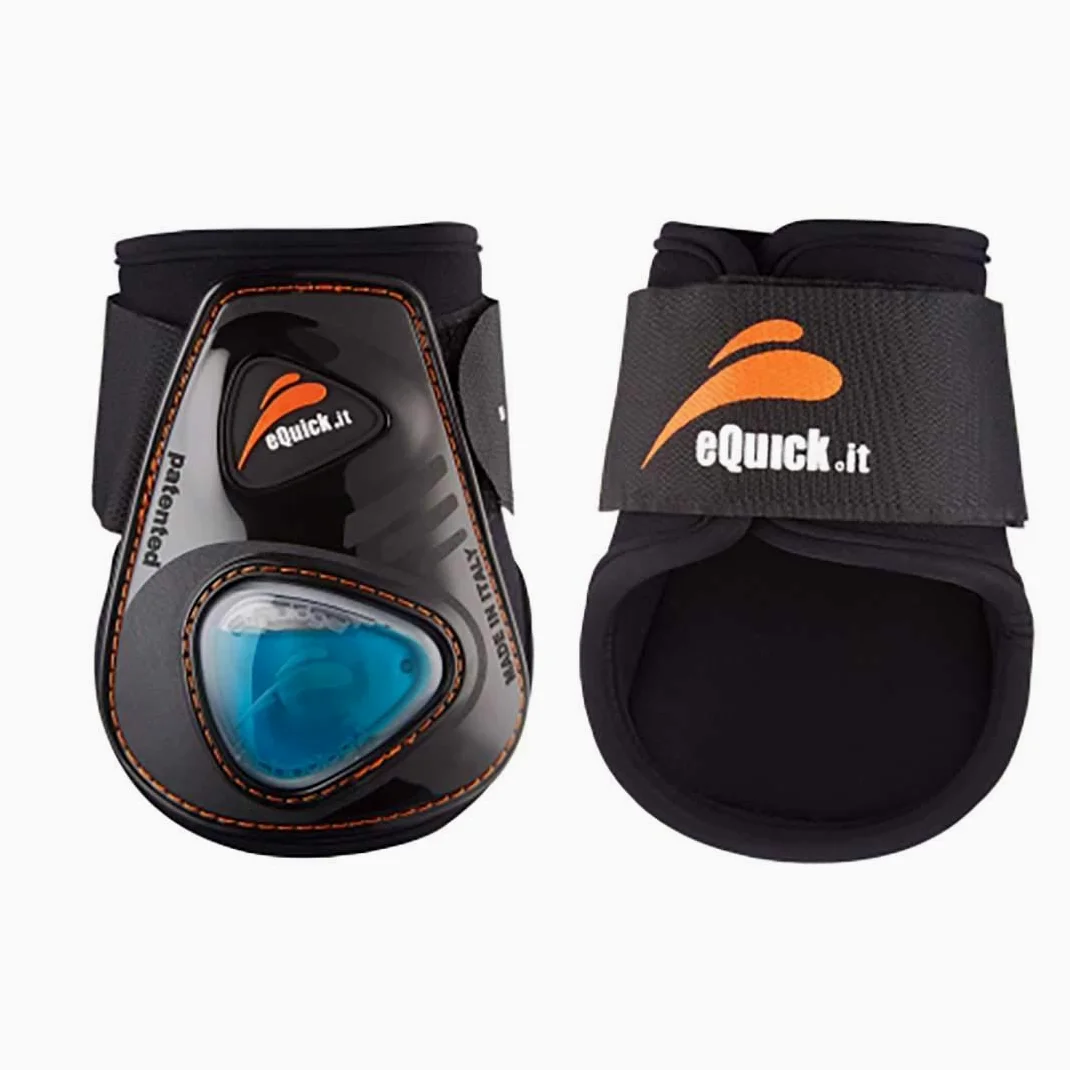 eQuick eShock rear horse boot protector