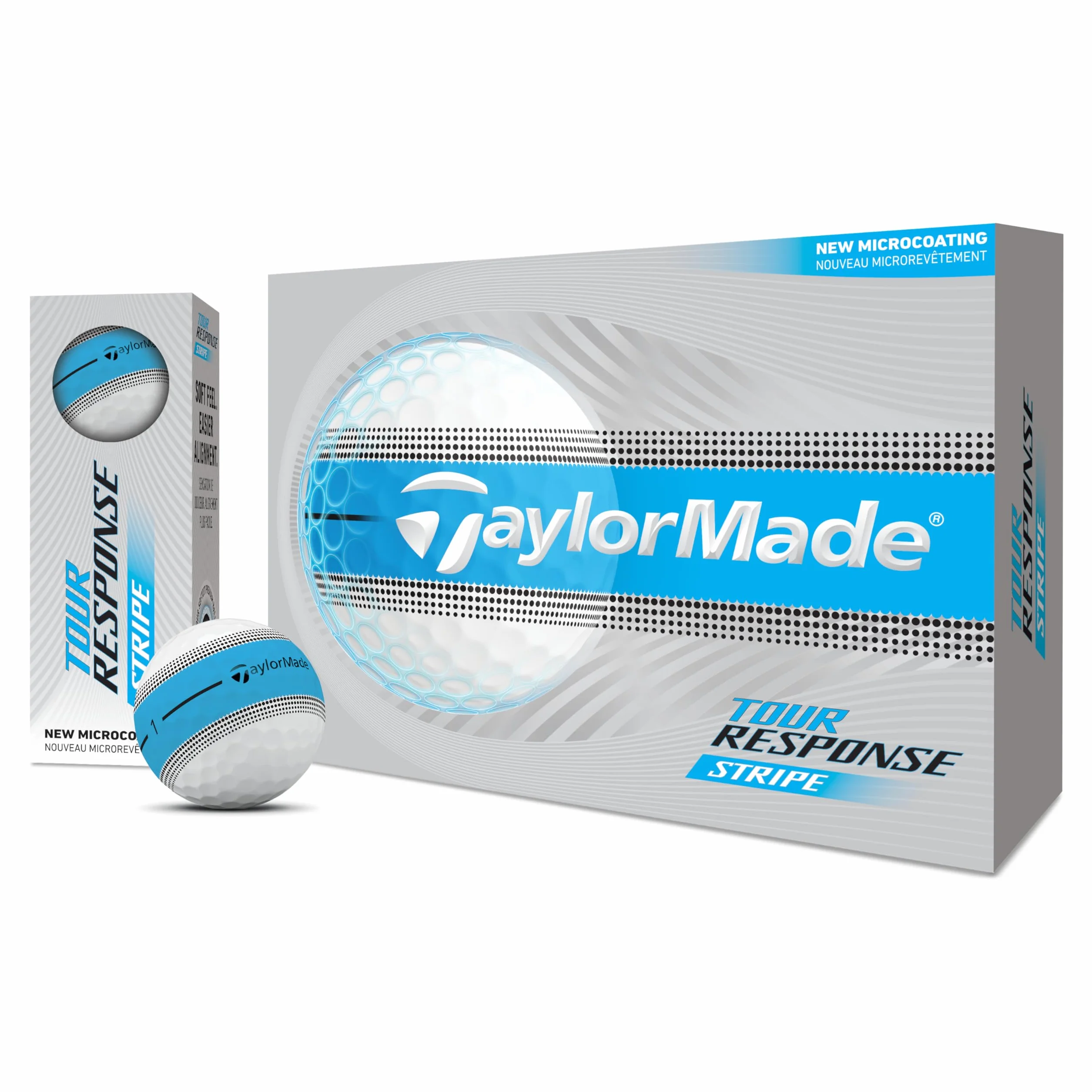 Taylormade Golf Tour Response Stripe Blue 12 Pack