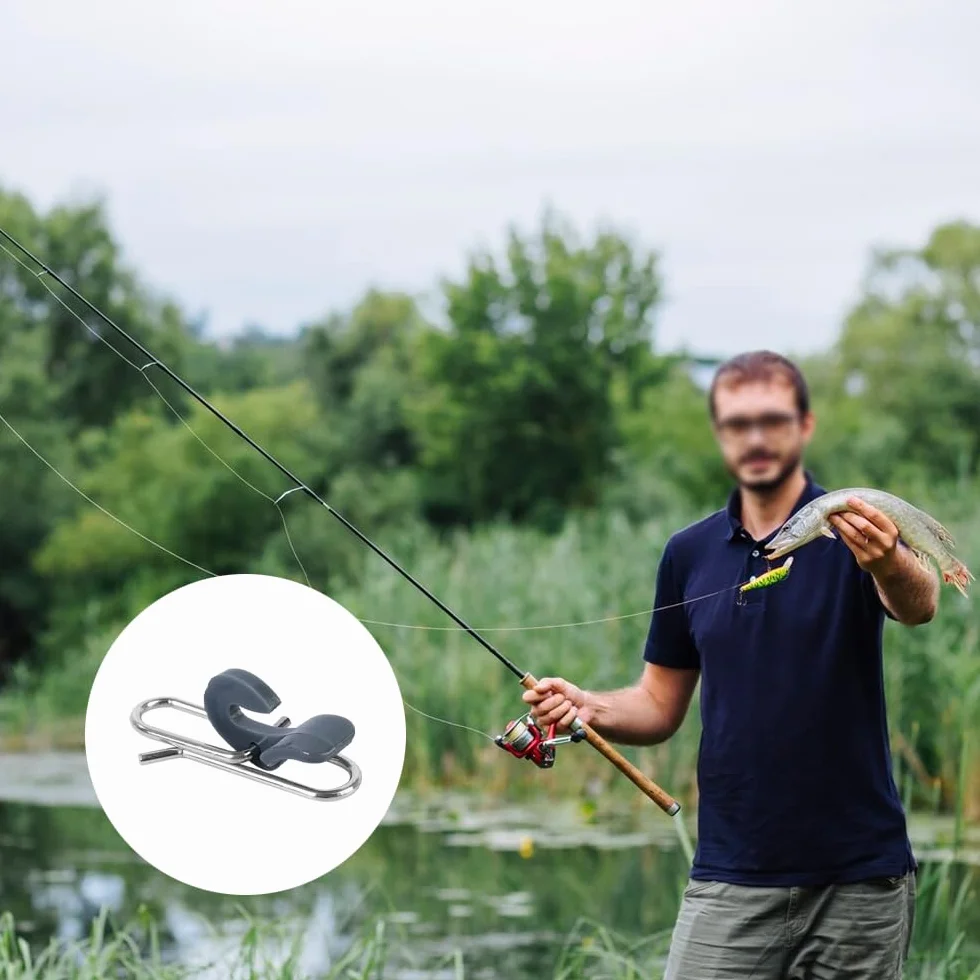 Clips de Impacto para Pesca de Acero Inoxidable, 50 Piezas para Agua Dulce y Salada