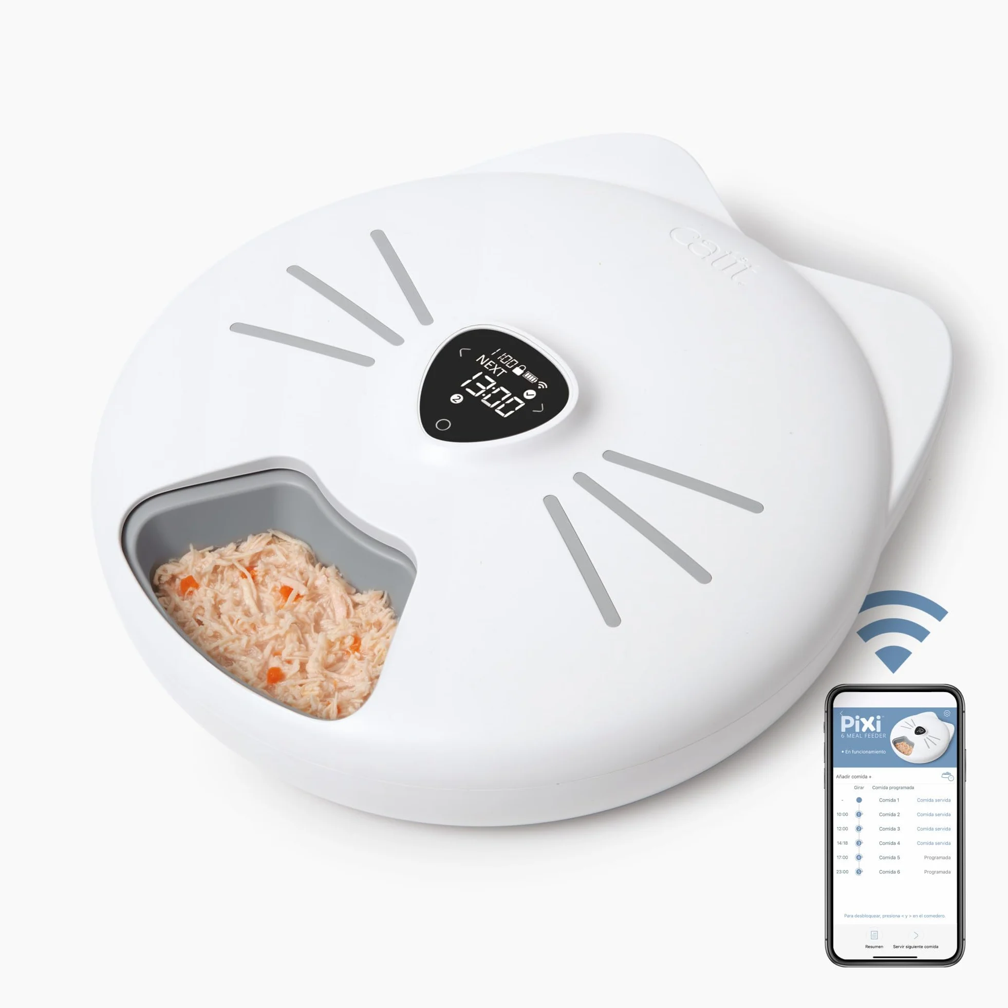 Catit PIXI Comedero Inteligente para Gatos 6 Raciones